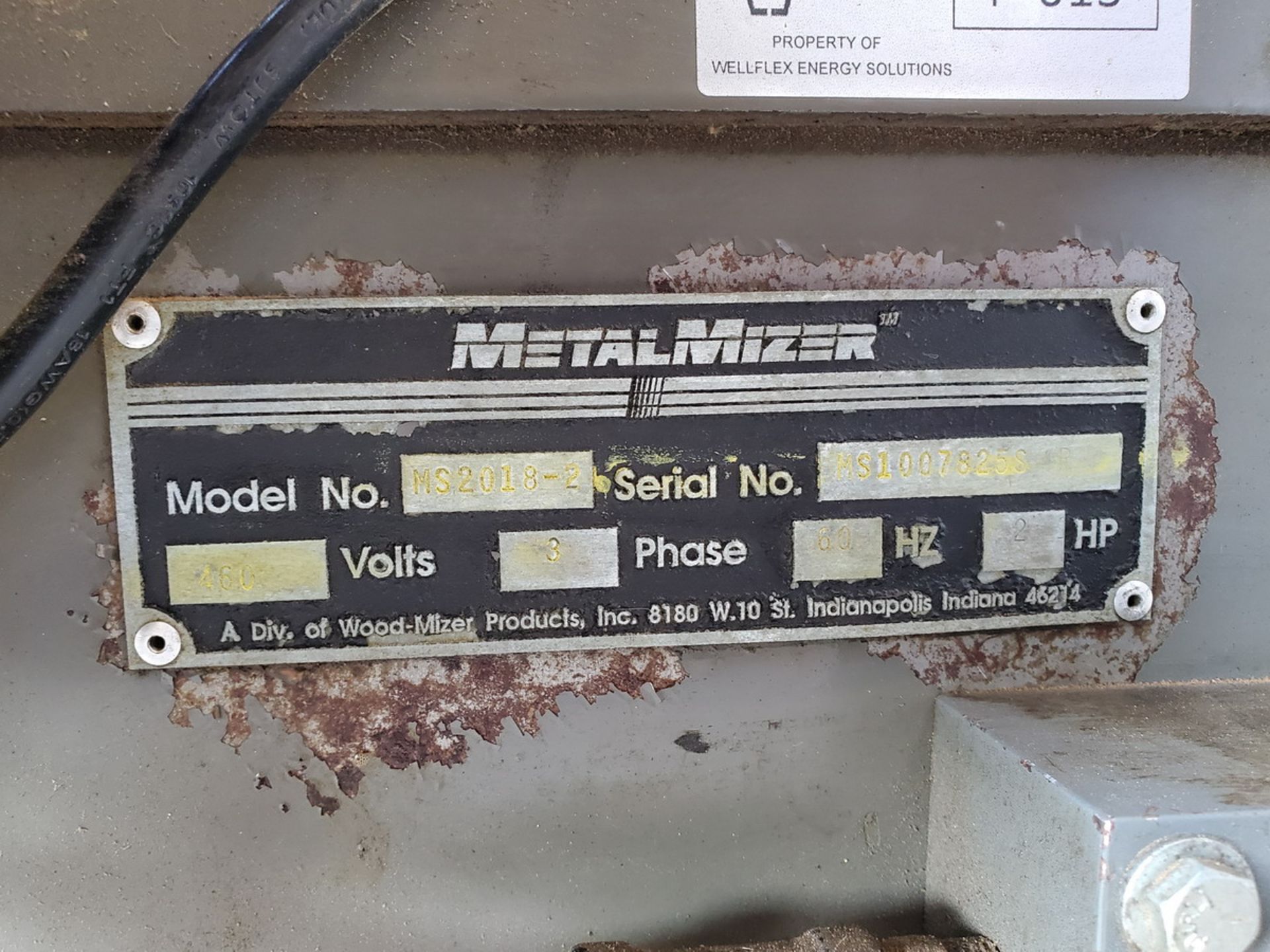 2018 Metal Mizer MS2018-2 Vertical Bandsaw - Image 7 of 7