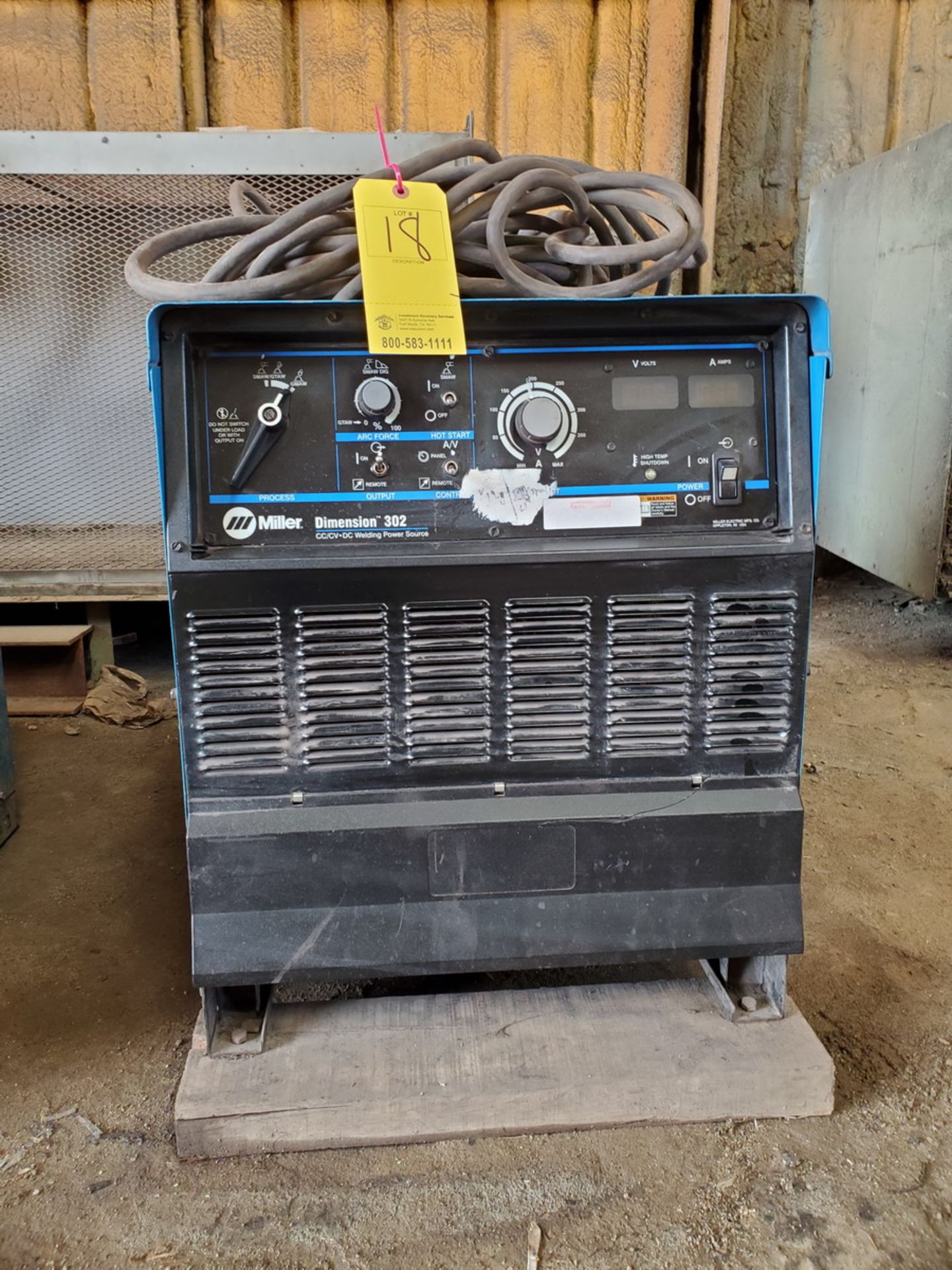 Miller Dimension 302 Multi-Processing Welder - Image 2 of 6