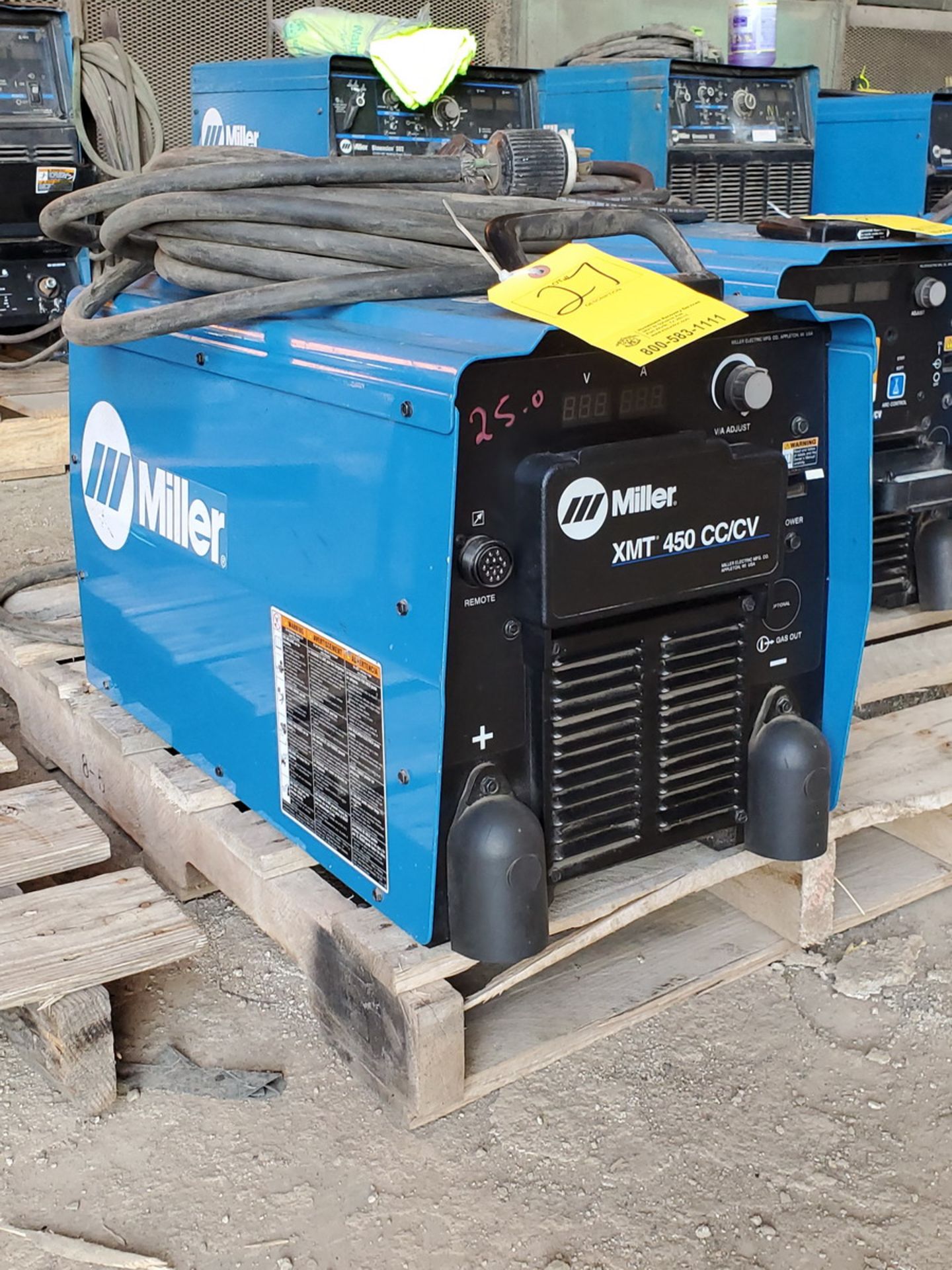 Miller XMT 450 CC/CV Multi-Processing Welder