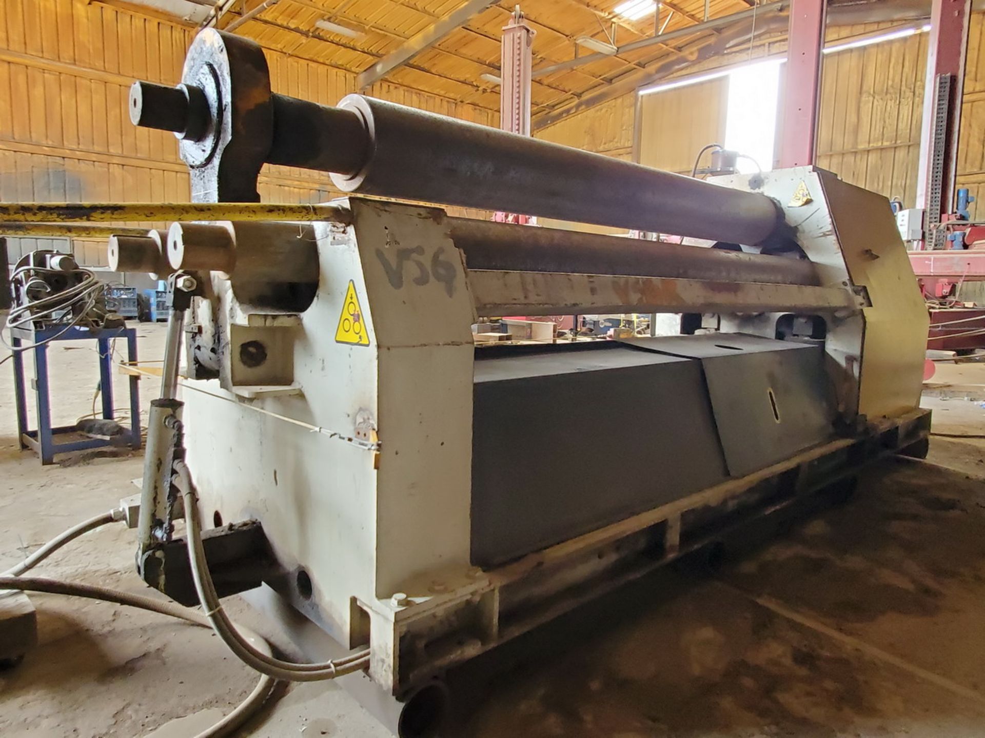 Cole-Tuve PRH-8-280 8'x1/2" Plate Bending Roll - Image 10 of 16