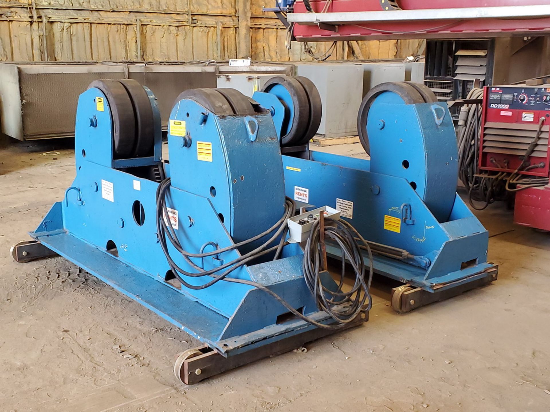 Pandjiris MM-30 Welding Turn Rolls