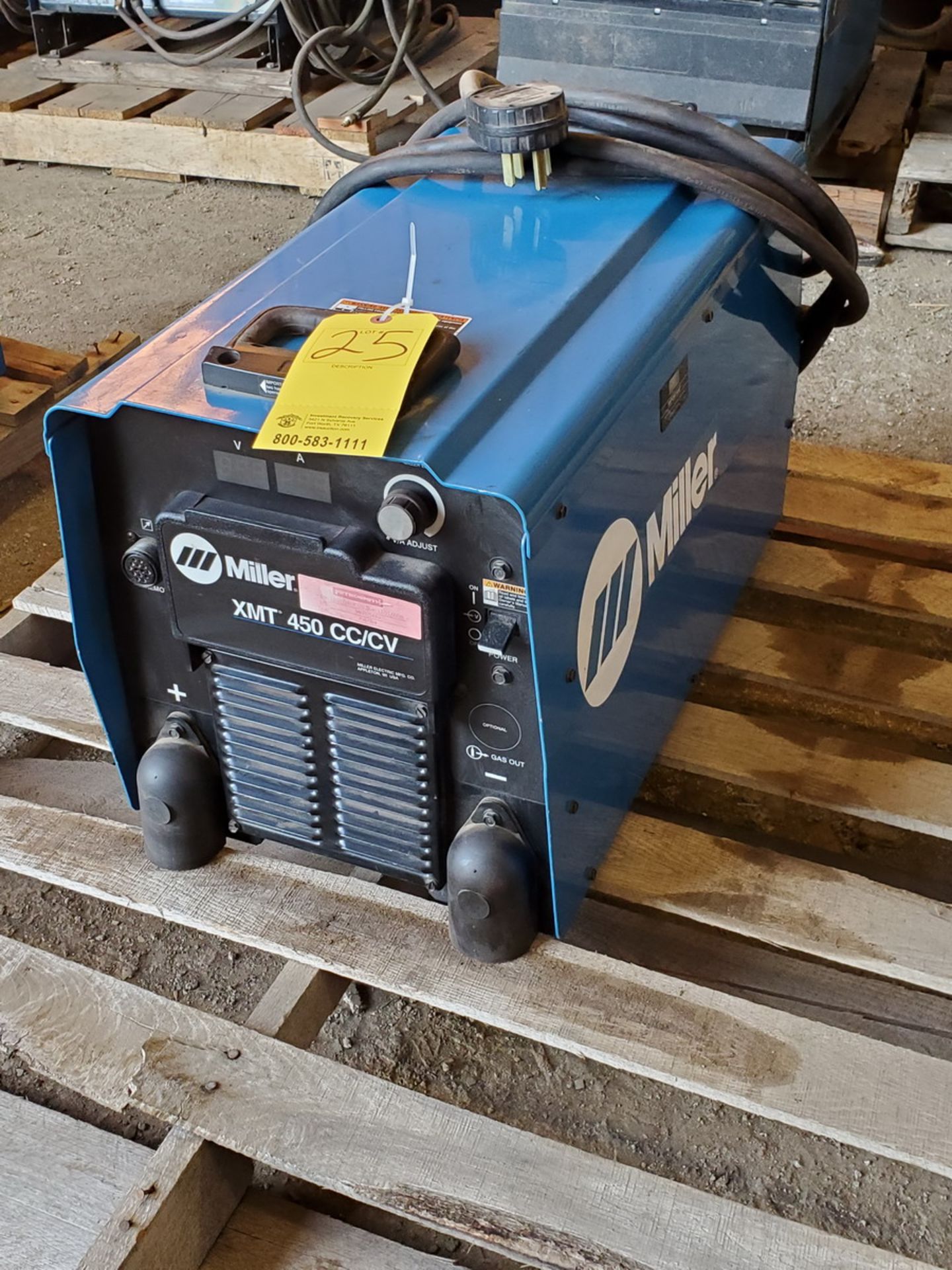 Miller XMT 450 CC/CV Multi-Processing Welder