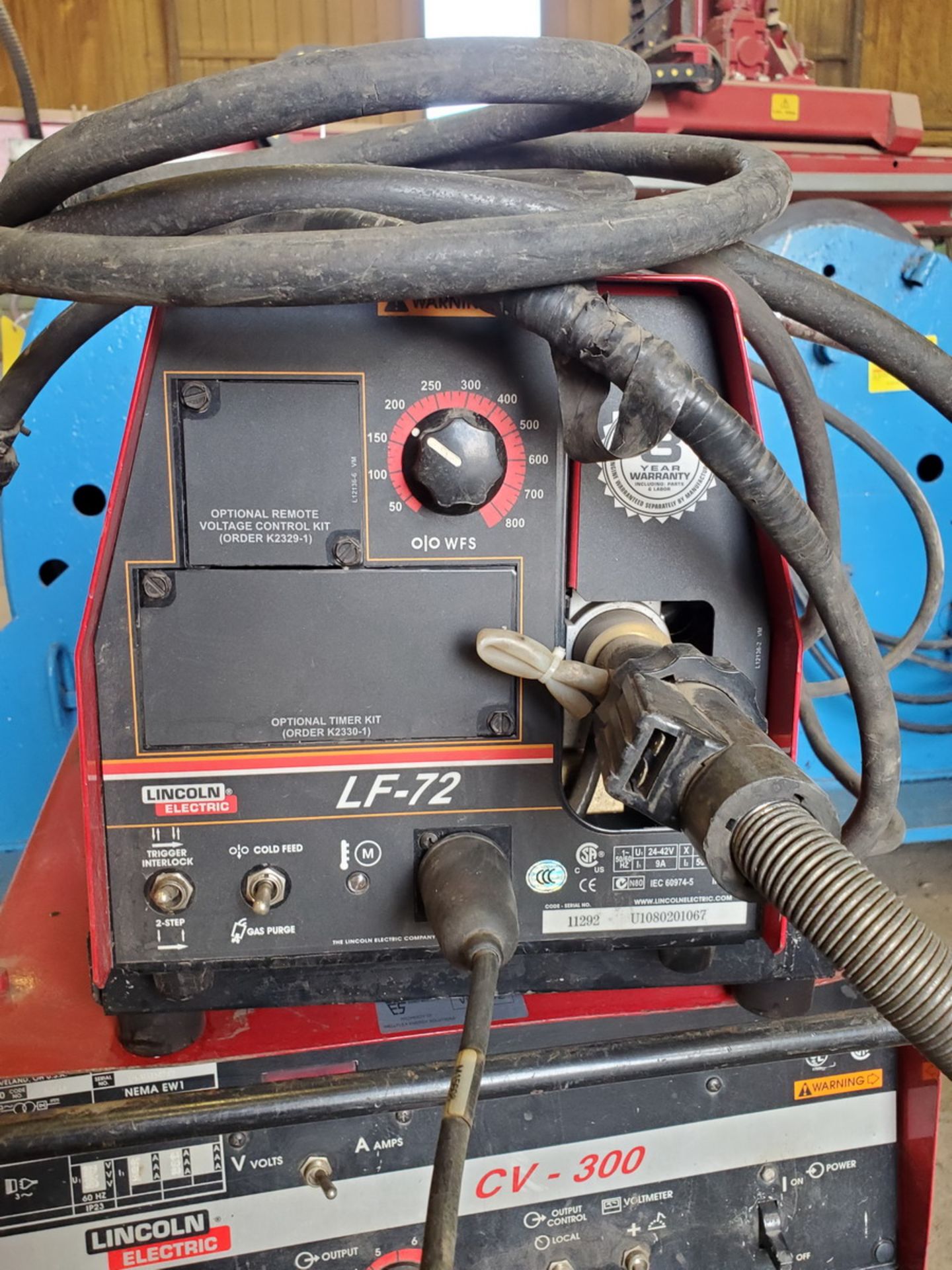 Lincoln Eletric CV-300 Mig Welder - Image 5 of 6