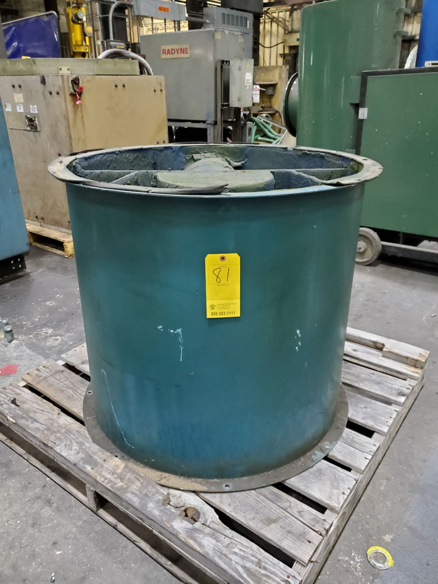 1998 30-3463 Exhaust Fan 7.5HP, 60HZ, 3PH, 230/460V