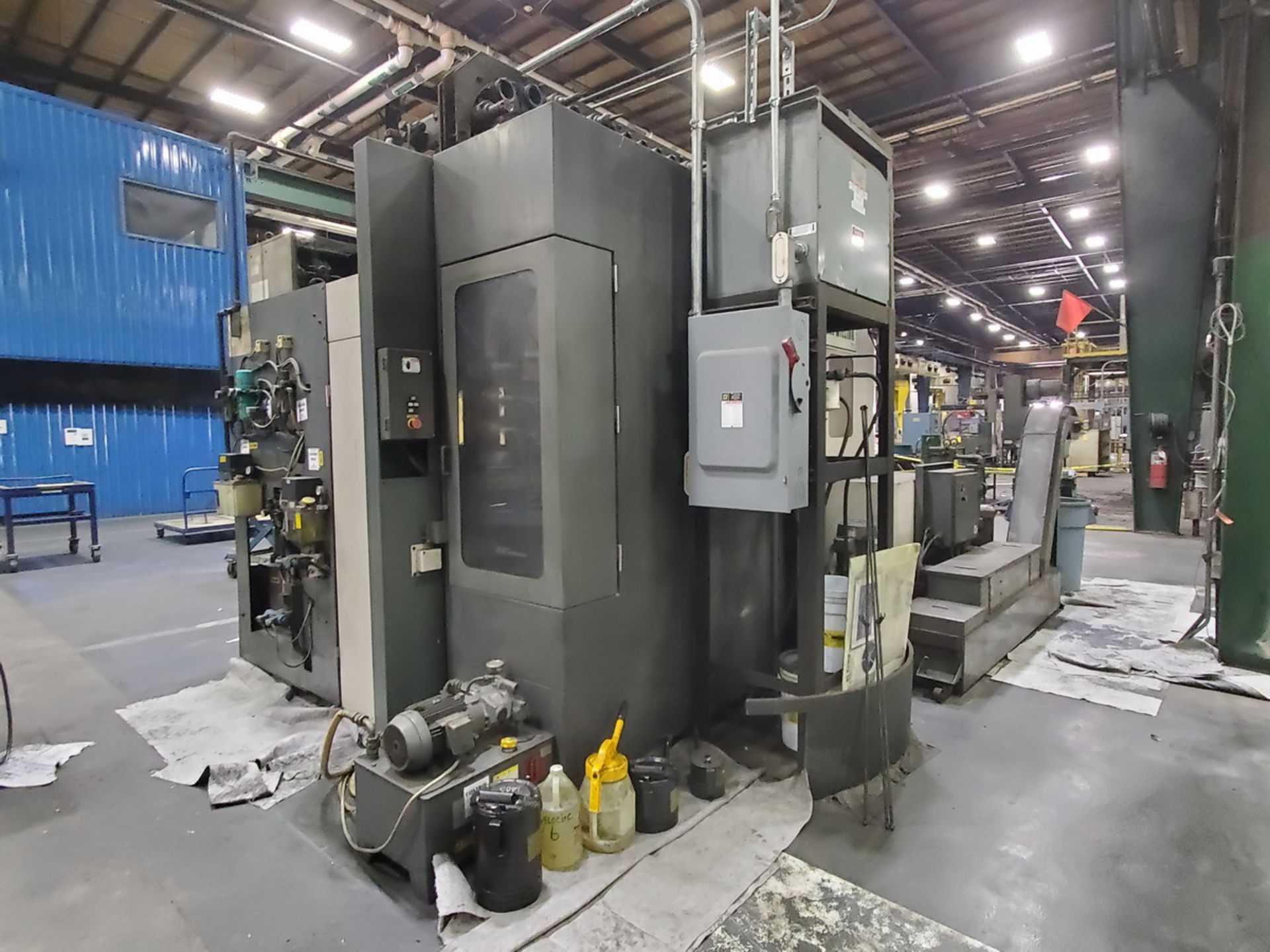 Toyoda FA 550II 3+2 CNC (5-Axis) 200V, 60HZ, 3PH, 48KVA, W/ 16" O.D. 3-Jaw Chuck, 60-Tool Turrett - Image 5 of 15