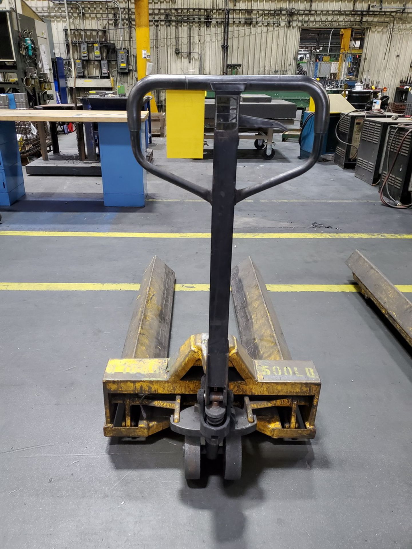 Crane System Pallet Jack 500lb Cap., 48" Forks - Image 3 of 4