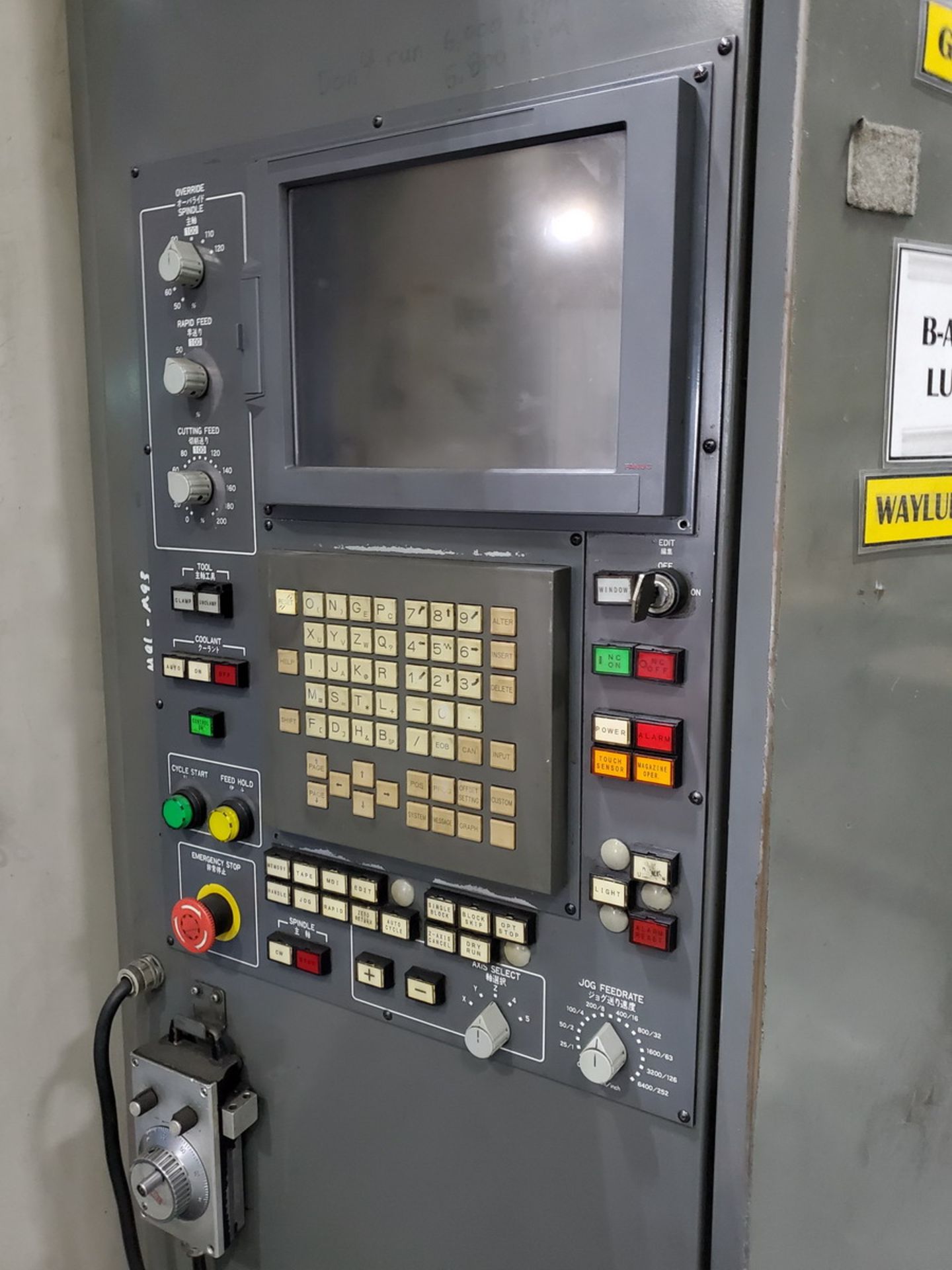 2000 Toyoda FA630 3+2 CNC 200V, 3PH, 60HZ, 75KVA, 40-Tool Station; W/ Toyoda Controller, W/ Turbo - Image 10 of 22