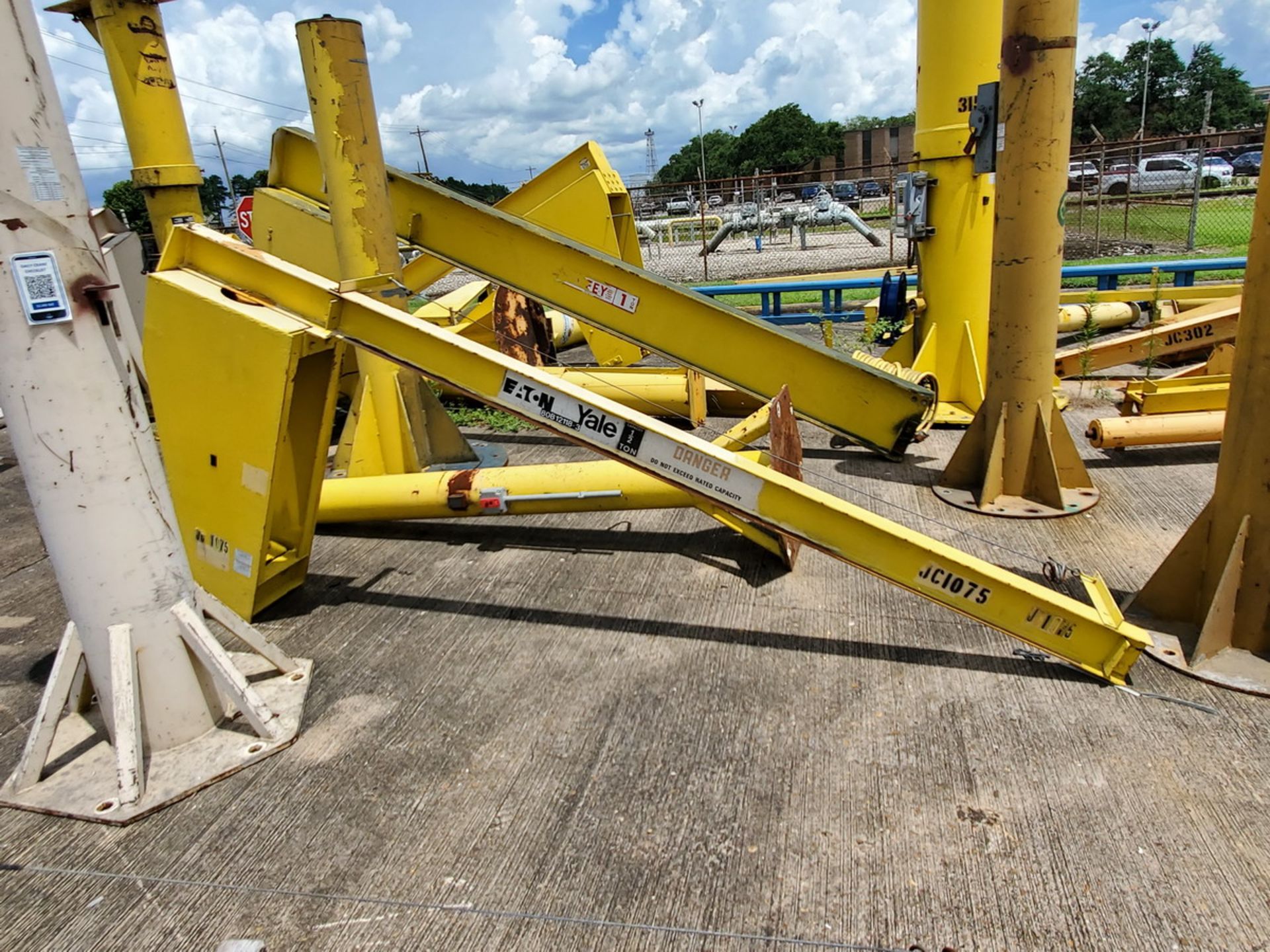 Assorted Jib Cranes Approx. (24), Mfg's: Gaffey, Gorbel, Abell-Howe, General, etc. (Capacity Range; - Image 26 of 31