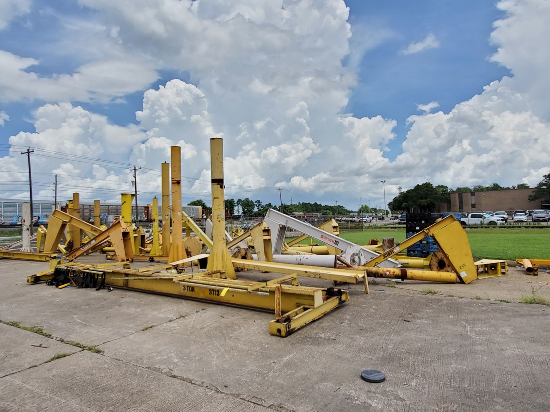 Assorted Jib Cranes Approx. (24), Mfg's: Gaffey, Gorbel, Abell-Howe, General, etc. (Capacity Range;