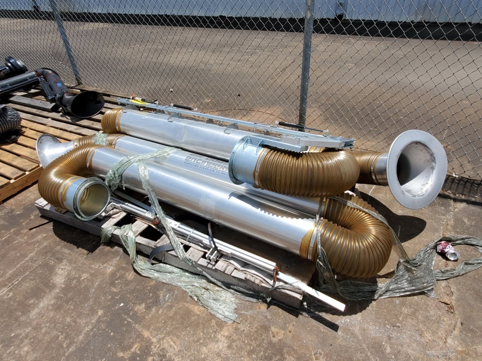 (4) Assorted Fume Extraction Arms Mfg's: Avani, Coral & Air Quality Engineering Co. - Image 2 of 12