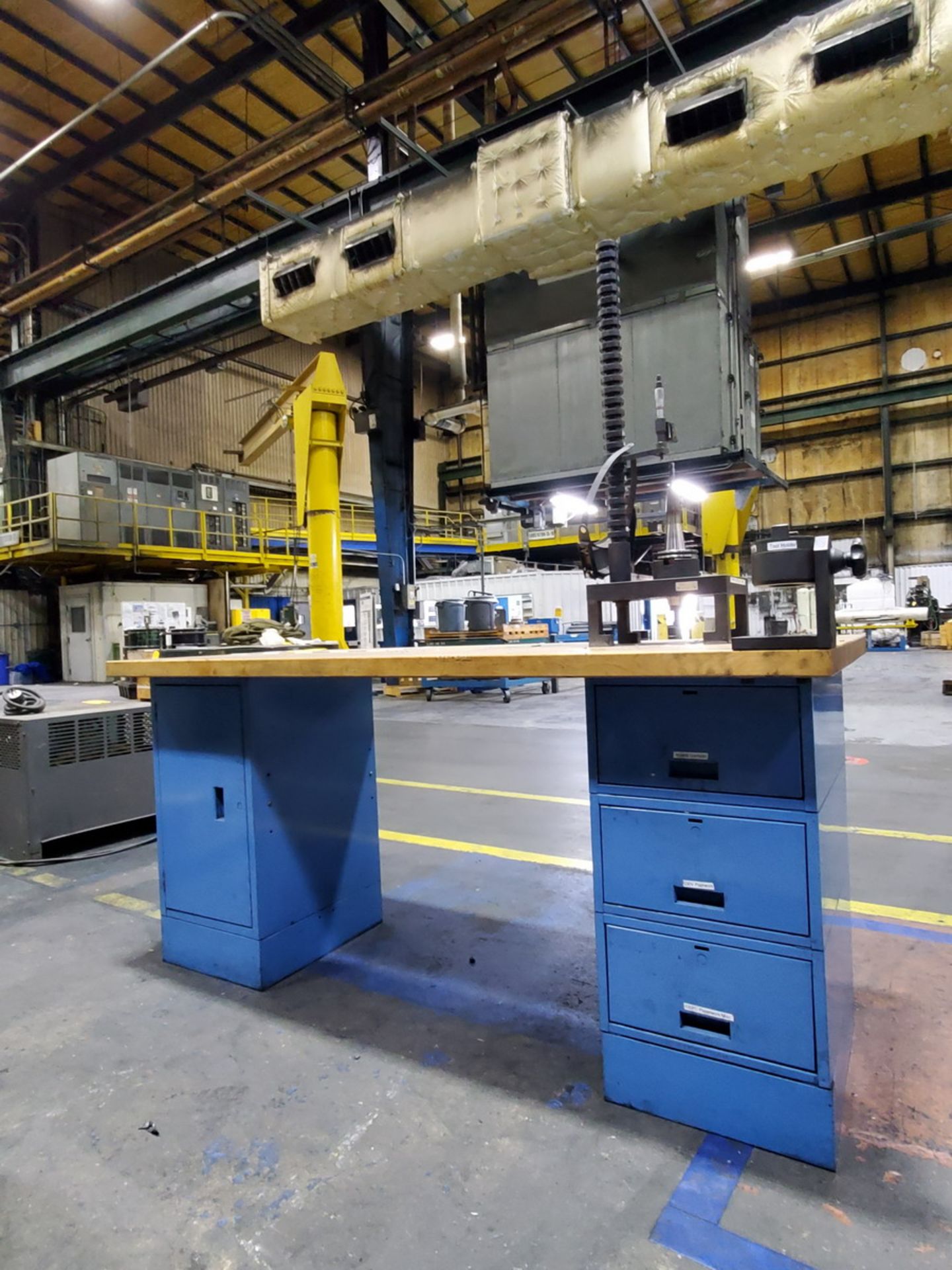 Work Bench W/ Tool Holder & Height Gage