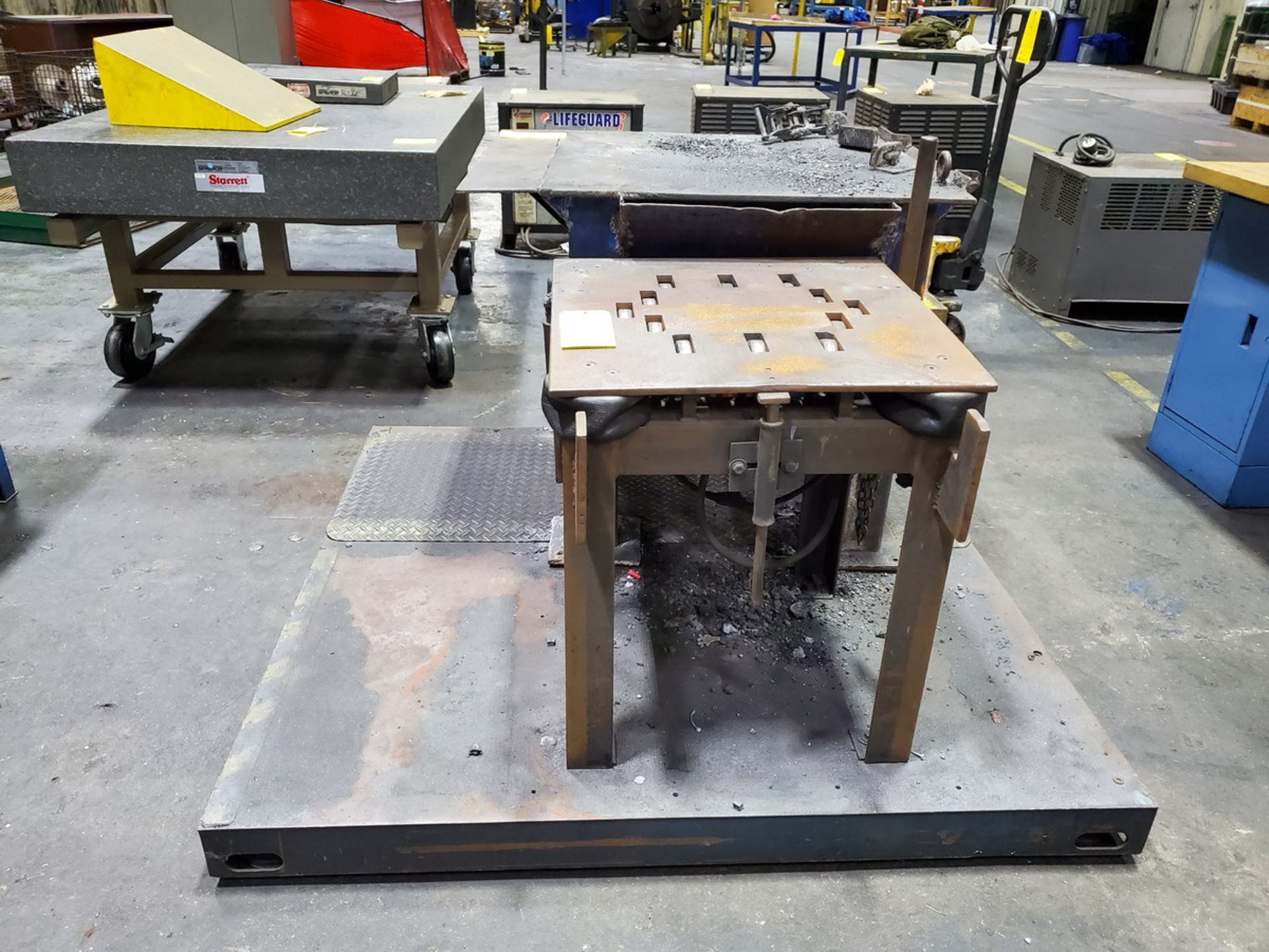 Hyd Air Table W/ Platform (Grinding Industrial Table Lot 13 Excluded) - Image 2 of 7