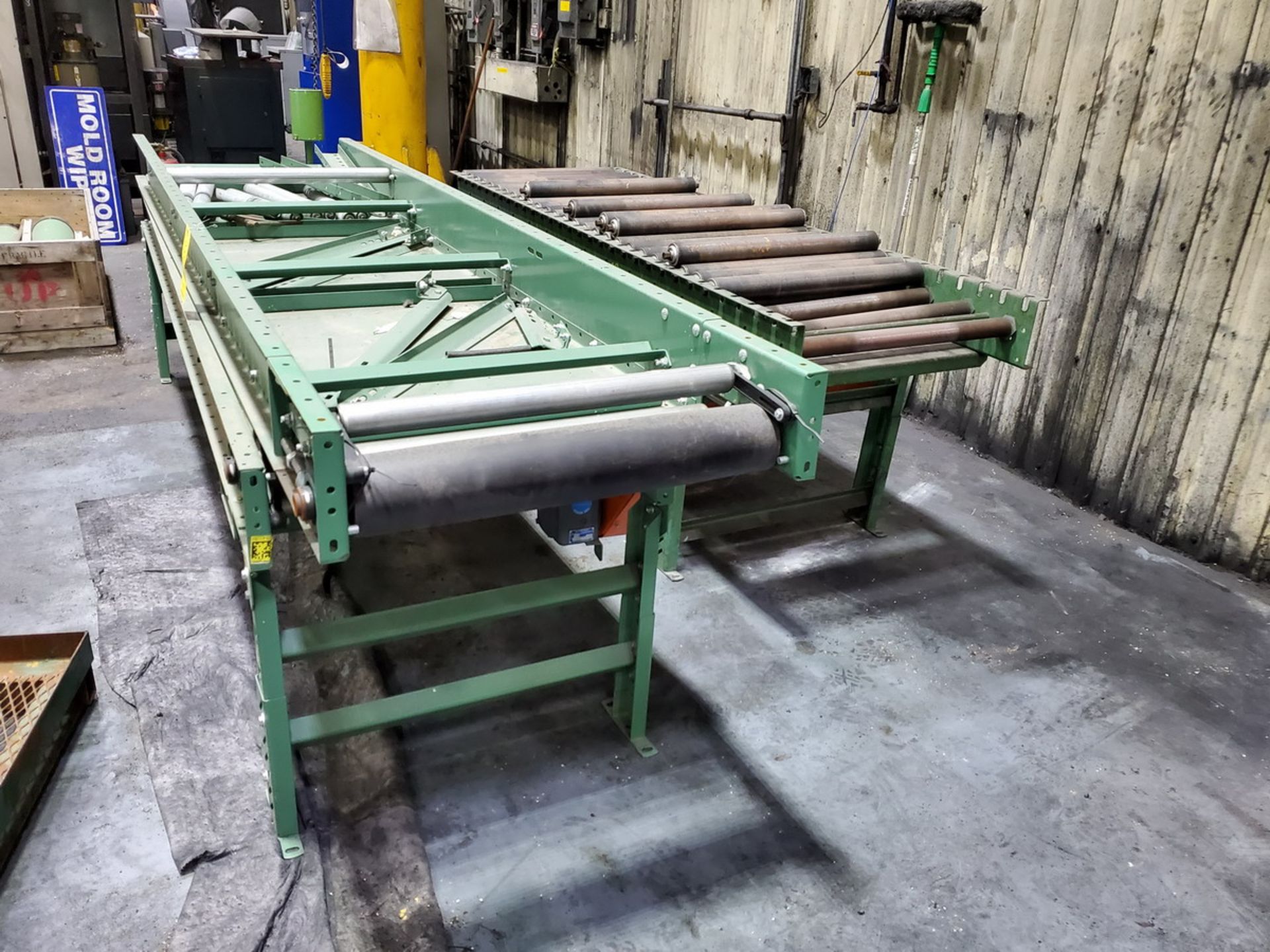 (3) Pieces Of Conveyor (1) 93" x 30" x 33'"H; (1) 10' x 30" x 30"H; (1) 10' x 30"W - Image 2 of 8