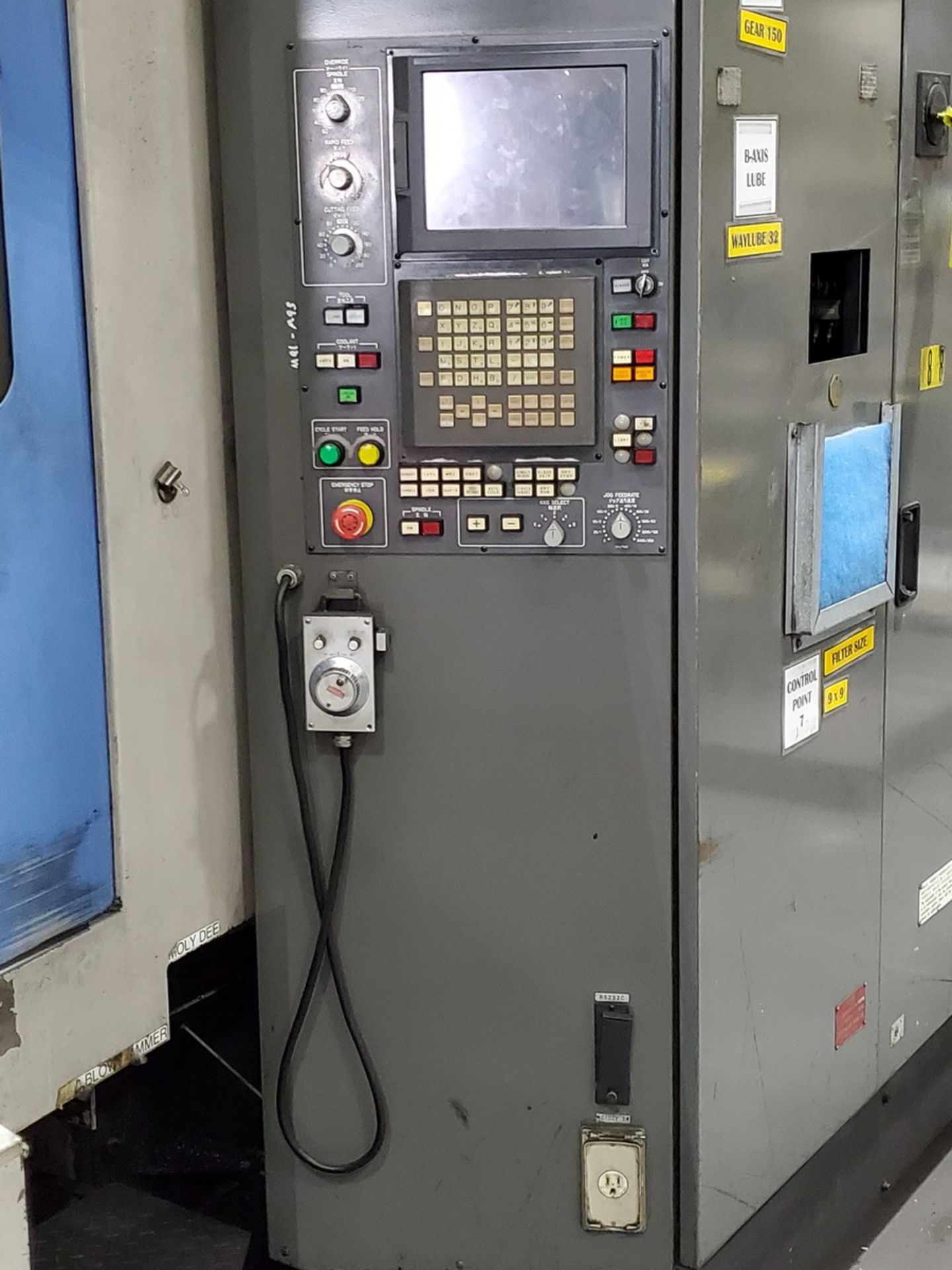 2000 Toyoda FA630 3+2 CNC 200V, 3PH, 60HZ, 75KVA, 40-Tool Station; W/ Toyoda Controller, W/ Turbo - Image 9 of 22