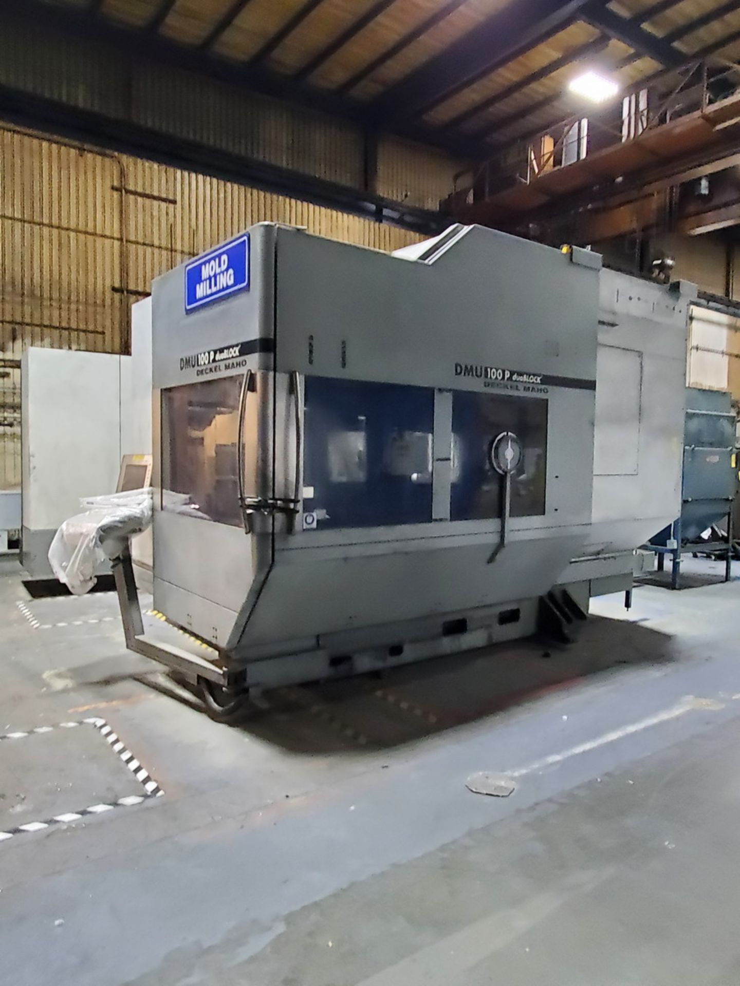 DMU100P Duo Block 5-Axis CNC 69KVA, 125A, 400V, 60HZ, 91,070Hrs, W/ DMG Controller (Set Up For - Image 3 of 25