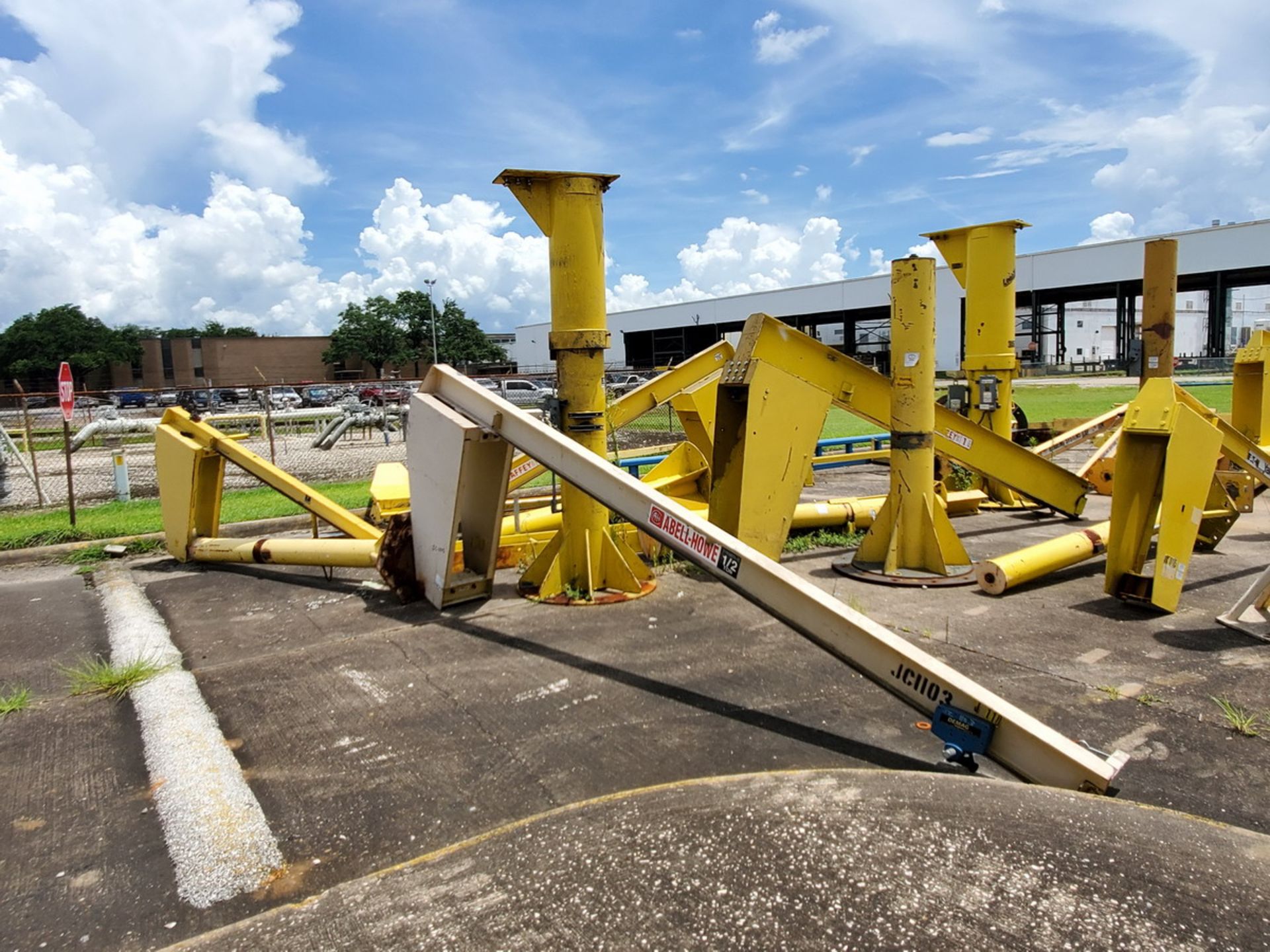 Assorted Jib Cranes Approx. (24), Mfg's: Gaffey, Gorbel, Abell-Howe, General, etc. (Capacity Range; - Image 20 of 31