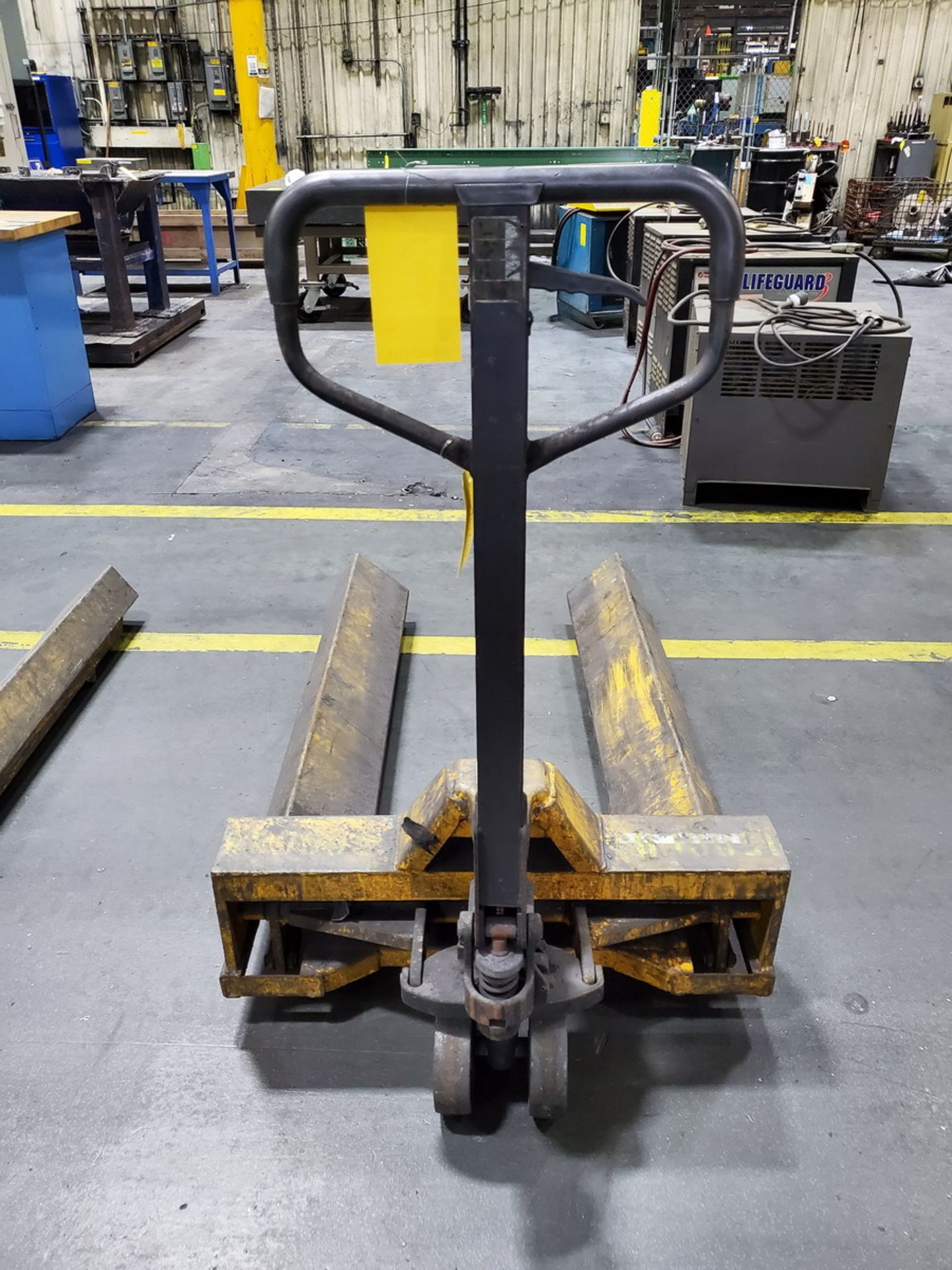 Crane System Pallet Jack 500lb Cap., 48" Forks - Image 3 of 4