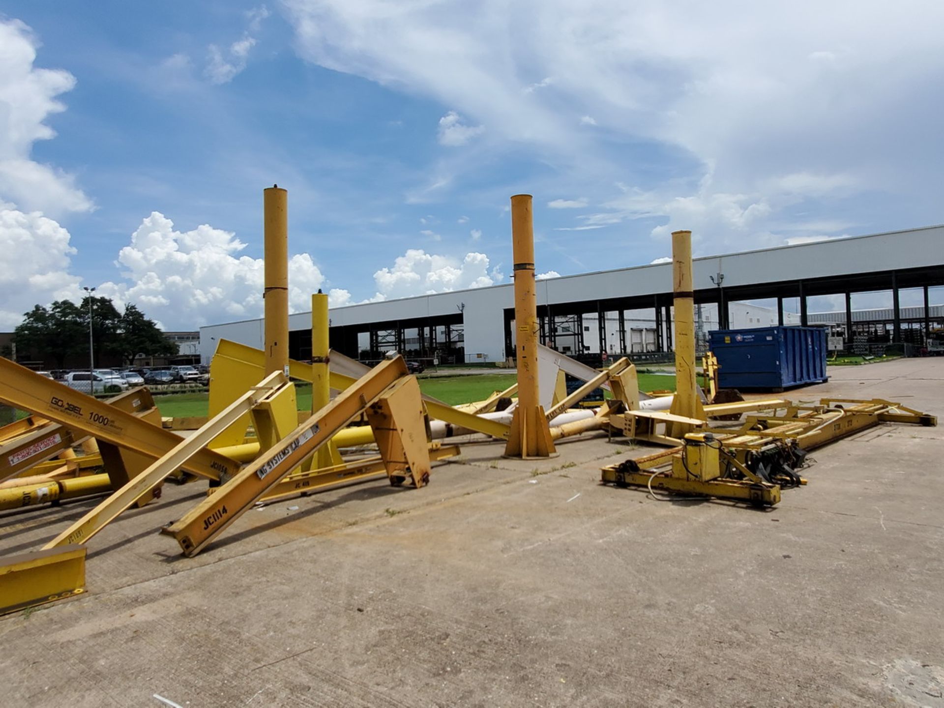 Assorted Jib Cranes Approx. (24), Mfg's: Gaffey, Gorbel, Abell-Howe, General, etc. (Capacity Range; - Image 16 of 31