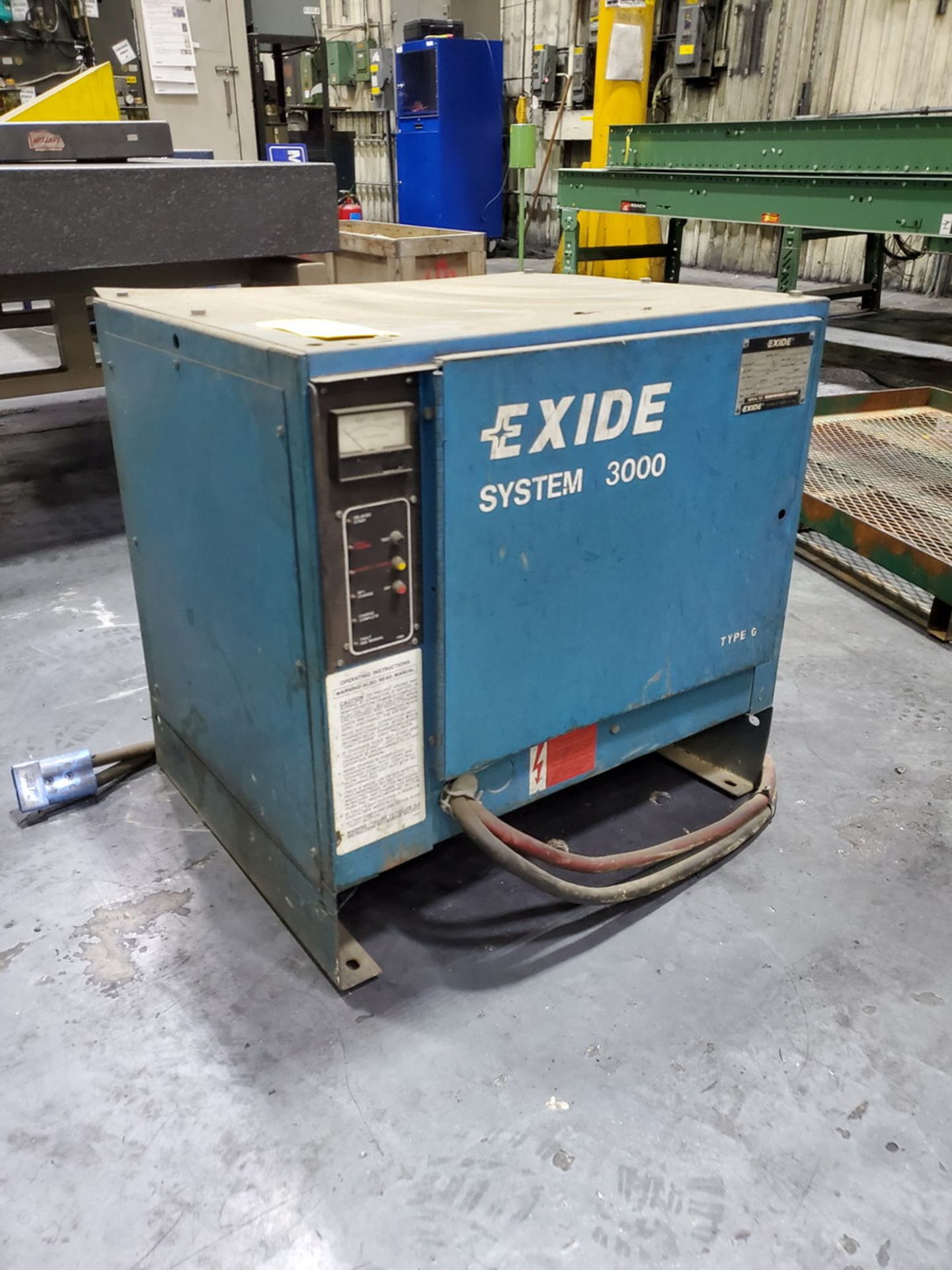 Exide Industrial Battery Charger 8hr Charge Time, 208/240/480V, 3PH, 60HZ - Image 2 of 6