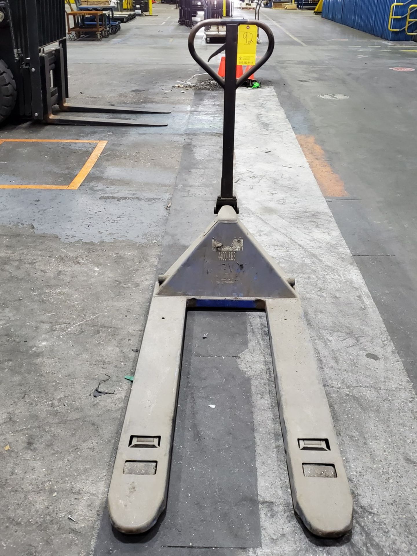 Pallet Jack 48" Forks, 4400lbs Cap.