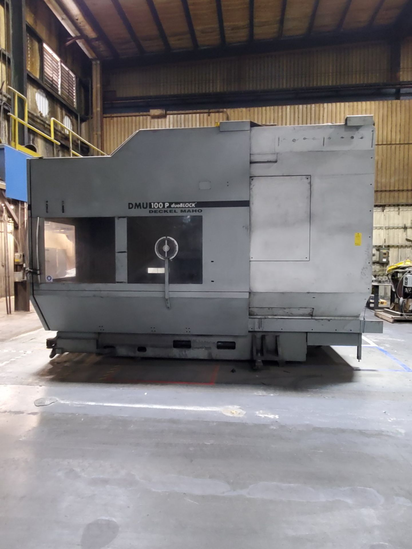 DMU100P Duo Block 5-Axis CNC 69KVA, 125A, 400V, 60HZ, 91,070Hrs, W/ DMG Controller (Set Up For - Image 2 of 25