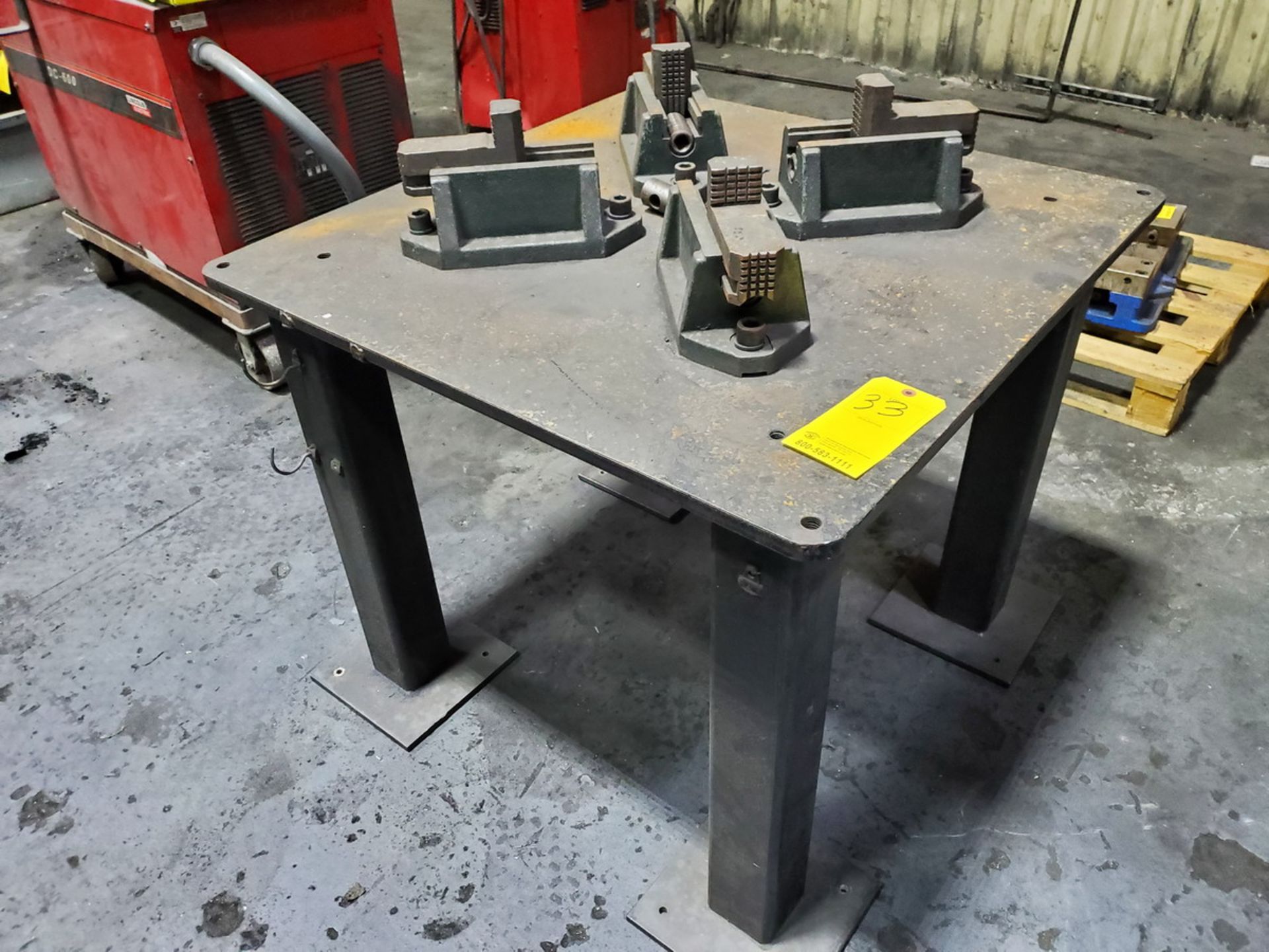 4-Jaw Vise Table