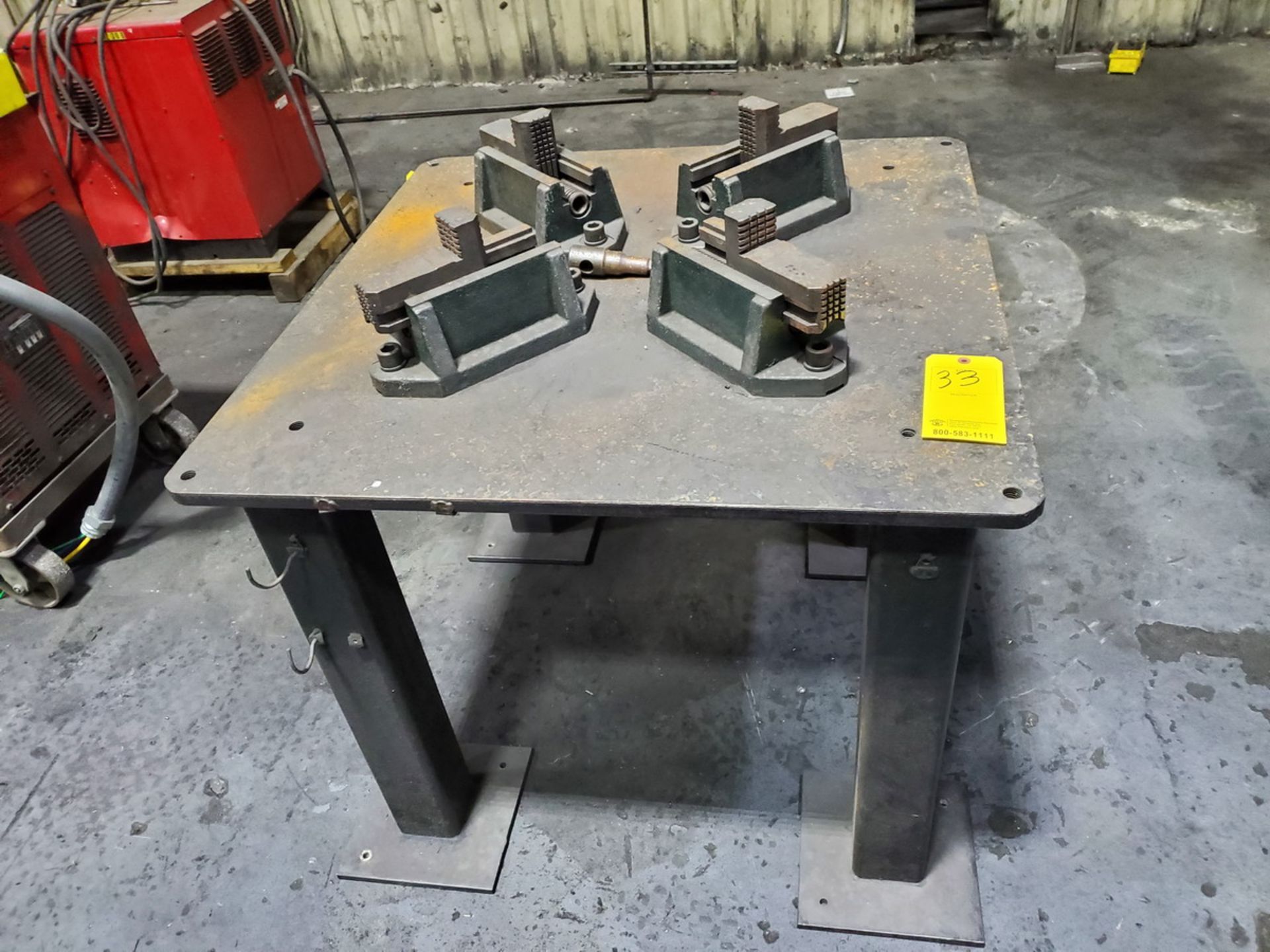 4-Jaw Vise Table - Image 2 of 6