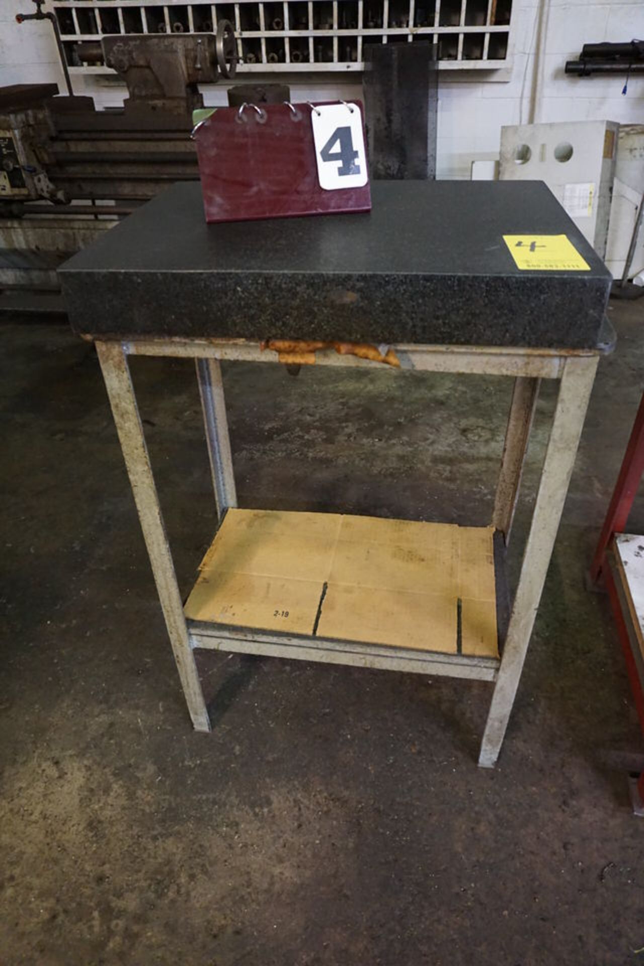 SURFACE PLATE , 18" X 24" W/ STANDS