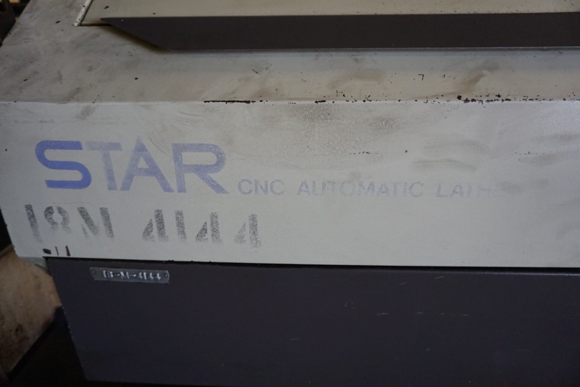 STAR KNC-32 CNC AUTOMATIC LATHE, FMB-TURBO 4000/17 OOLMS BAR FEEDER, FANUC SERIES O-TT CTRL W/ - Image 2 of 15