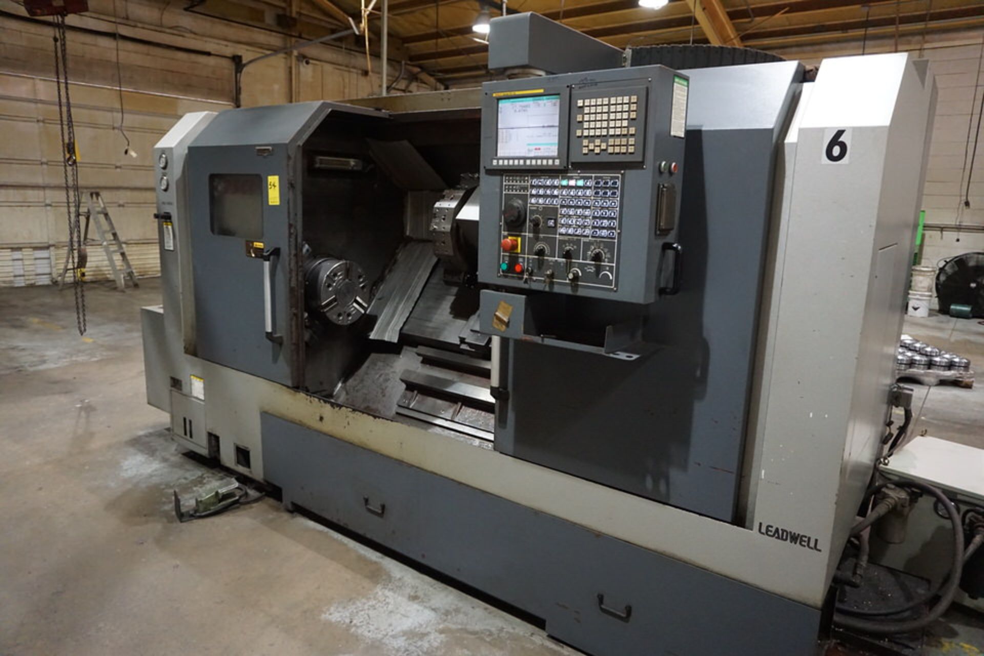 2011 LEADWELL LTC 25CL CNC LATHE, FANUC SERIES OI-TD CTRL, 12" 3 JAW CHUCK, 12 POSITION TURRENT, - Image 2 of 17