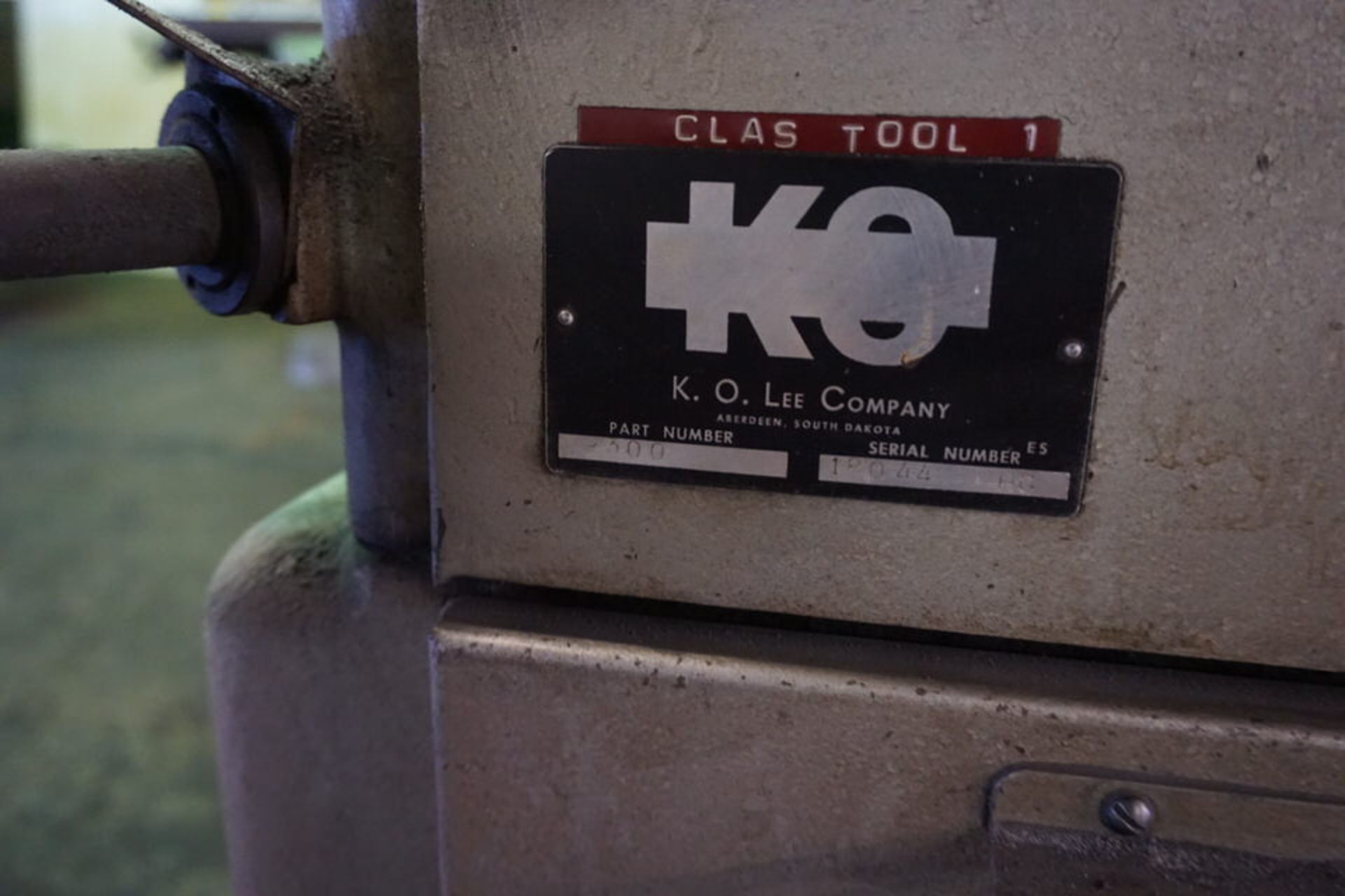 KO LEE TOOL CUTTER & GRINDER, MDL:B300 - Image 2 of 4