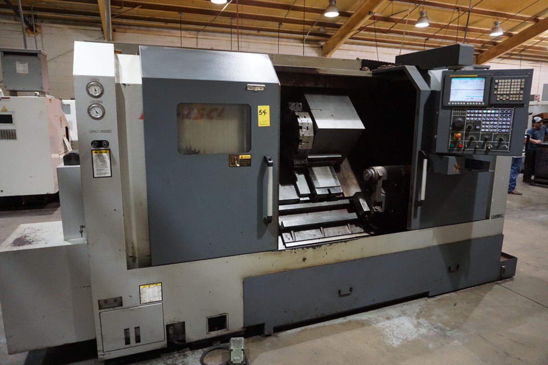 2011 LEADWELL LTC 25CL CNC LATHE, FANUC SERIES OI-TD CTRL, 12" 3 JAW CHUCK, 12 POSITION TURRENT,