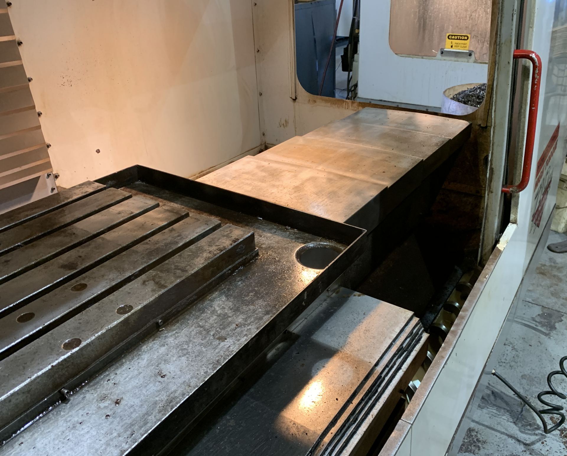 1997 HAAS VF-3 CNC MILL, HAAS CNC CTRL, 32 POSITION TOOL CHANGER, 18" X 48"TABLE - Image 2 of 5