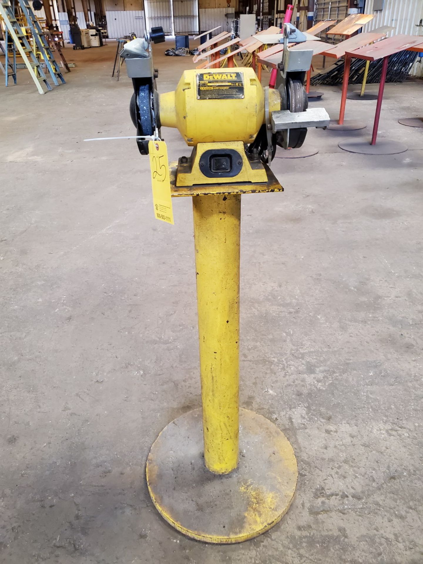 Dewalt DW756 6" Bench Grinder (Location: Bldg C)