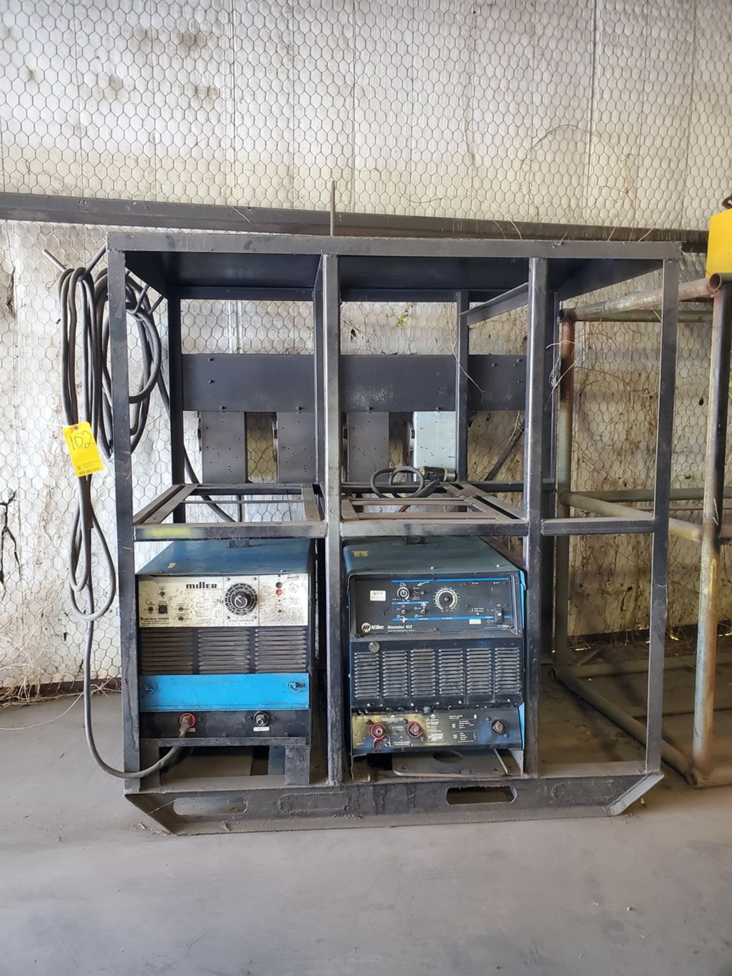 Miller Dimension 652 Multi-Processing Welder 230/ 460/575V, 3PH, 60HZ, 34.8KW; W/ Miller Goldstar