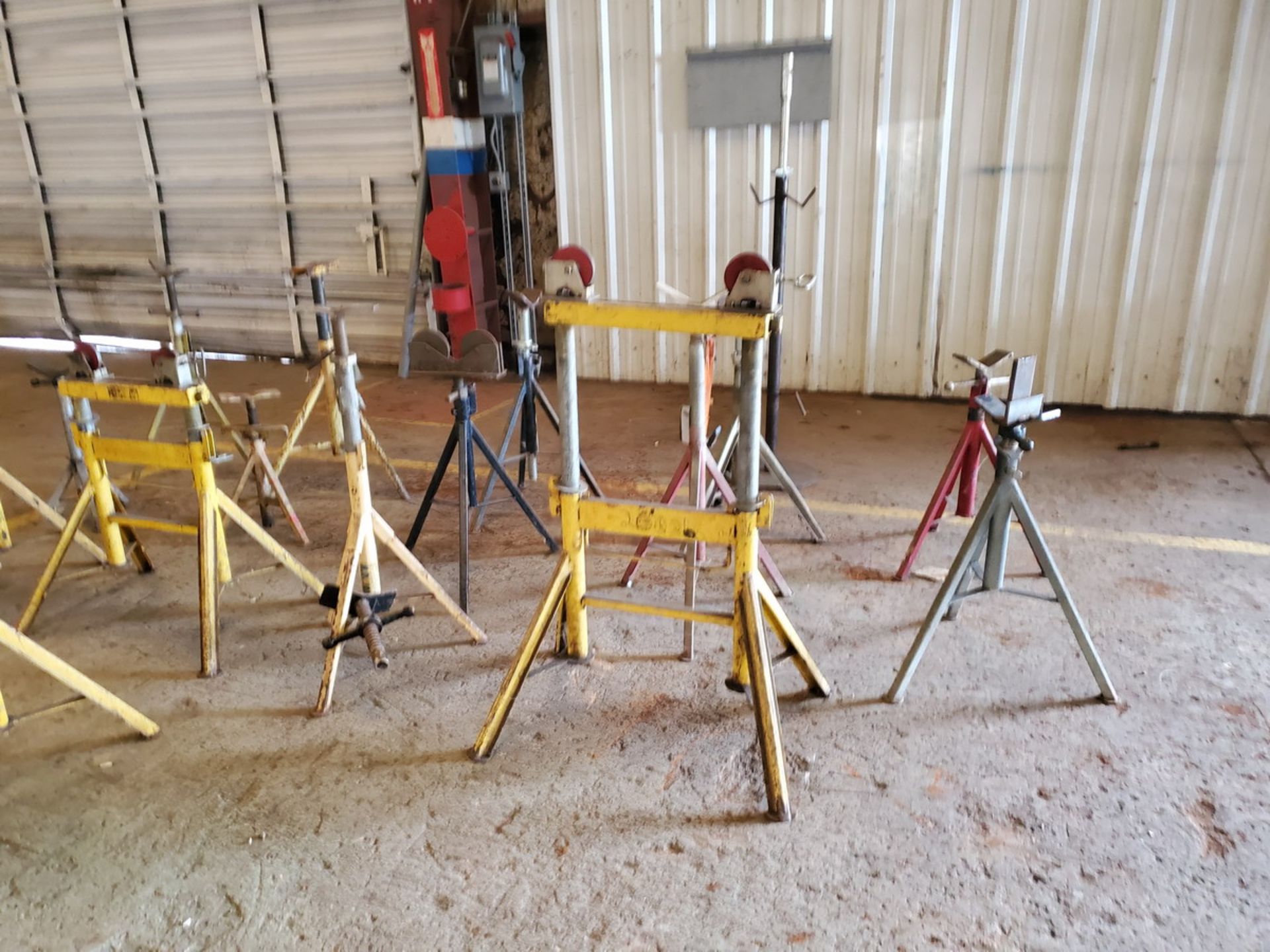 Assorted Pipe Stands & Pipe Rollers (Location: Bldg C) - Image 3 of 3