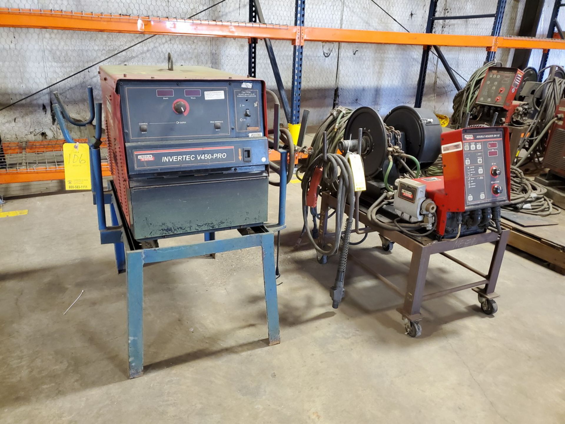 LE Invertec V450-Pro Multi-Processing Welder 208/230/460/575V, 50/60HZ, 3PH, 570A; W/ DH-10 Wire - Image 2 of 7