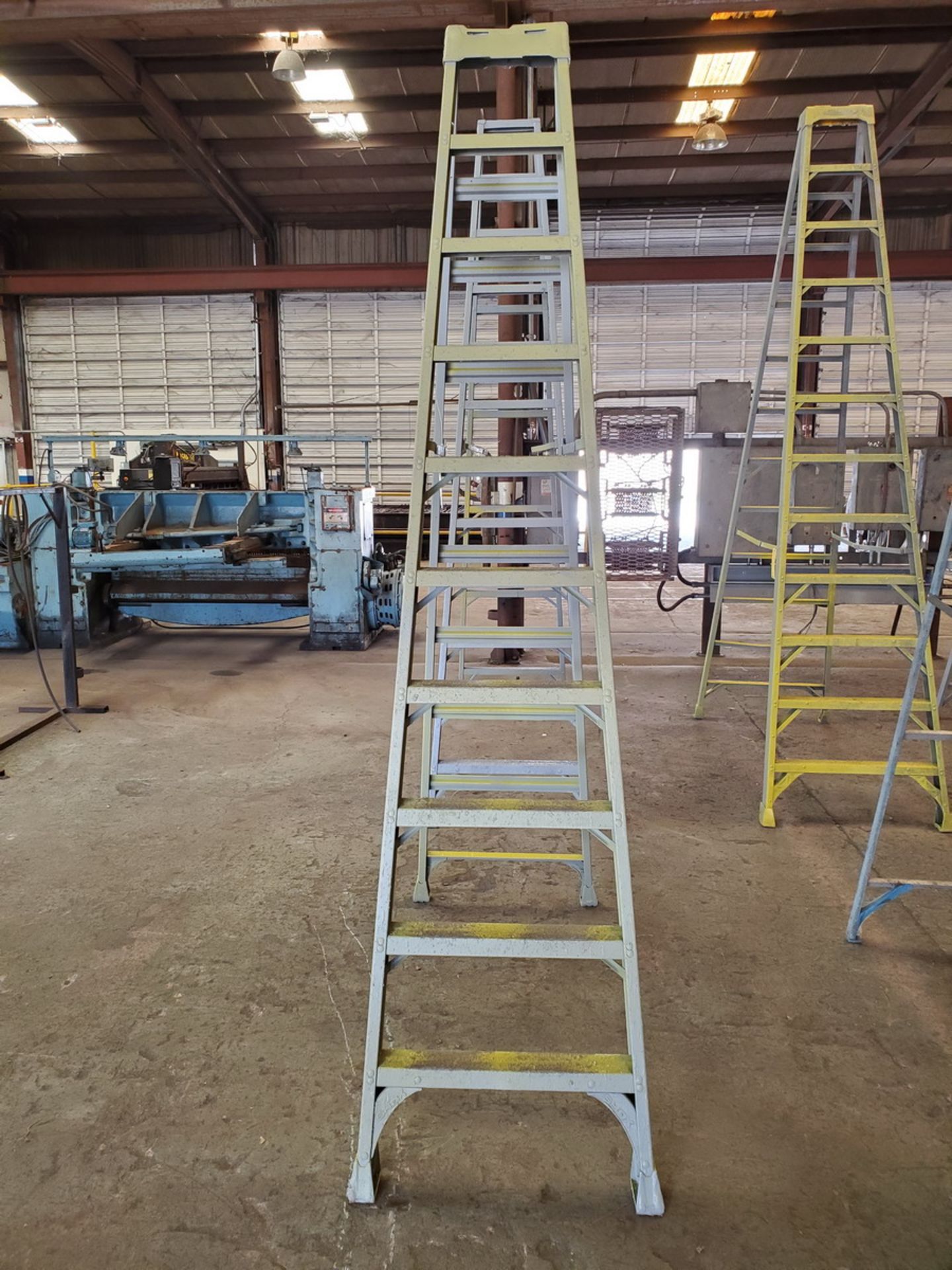 Werner Step Ladders (1) 12' ; (1) 10' (Location: Bldg C)