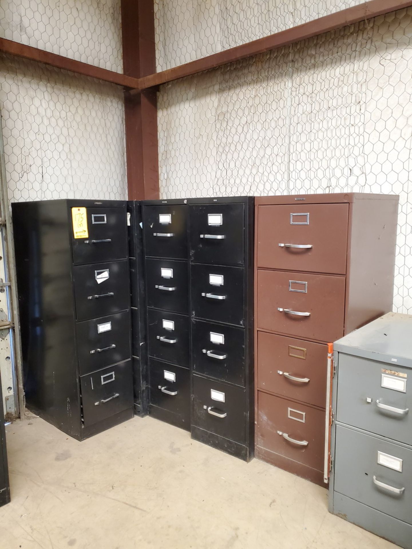 (5) 4-Drawer Vertical File Cabinet W/ (2) 2-Drawer File Cabinets (Bldg. B) - Image 2 of 3