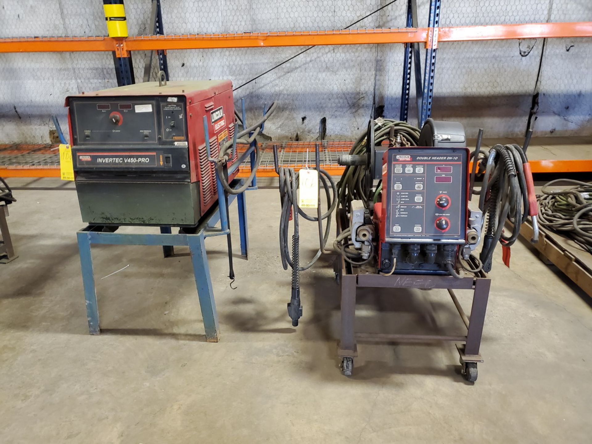 LE Invertec V450-Pro Multi-Processing Welder 208/230/460/575V, 50/60HZ, 3PH, 570A; W/ DH-10 Wire