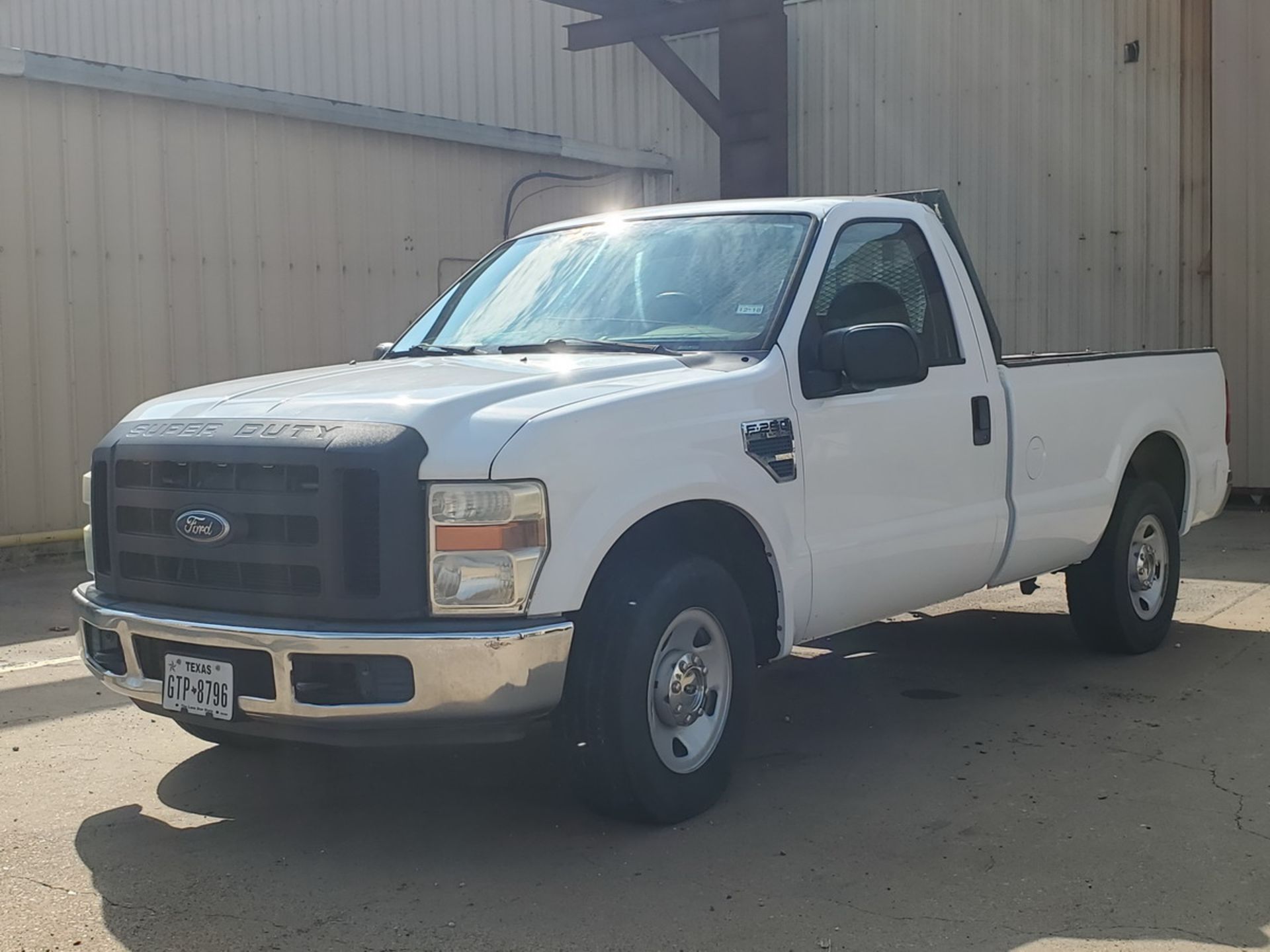 2008 Ford F-250 Pickup V8 Engine, Vin: 1FTN20518ED94781, 95,506 Mileage, Plate: TX GTP-8796 - Image 2 of 16
