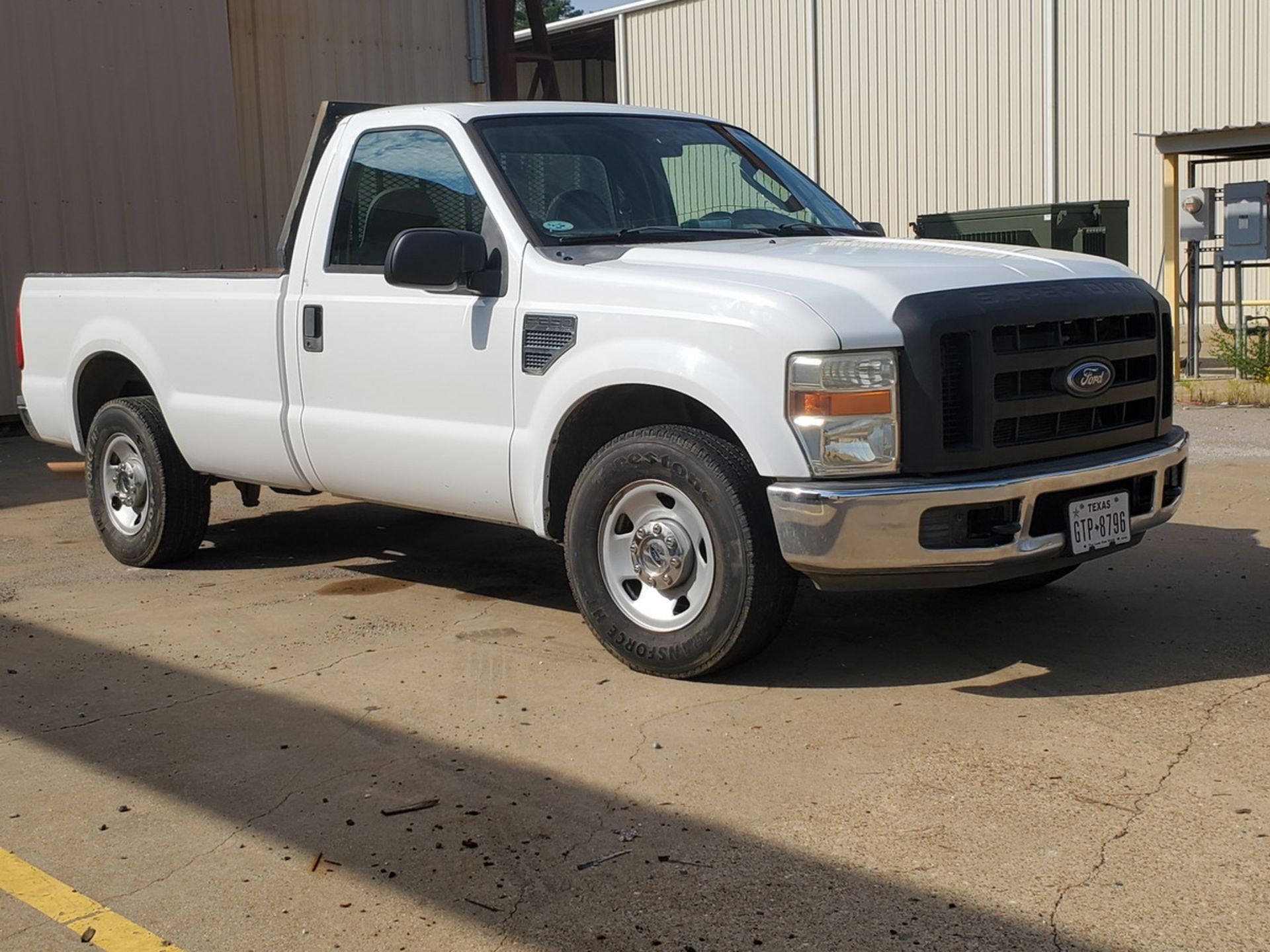 2008 Ford F-250 Pickup V8 Engine, Vin: 1FTN20518ED94781, 95,506 Mileage, Plate: TX GTP-8796