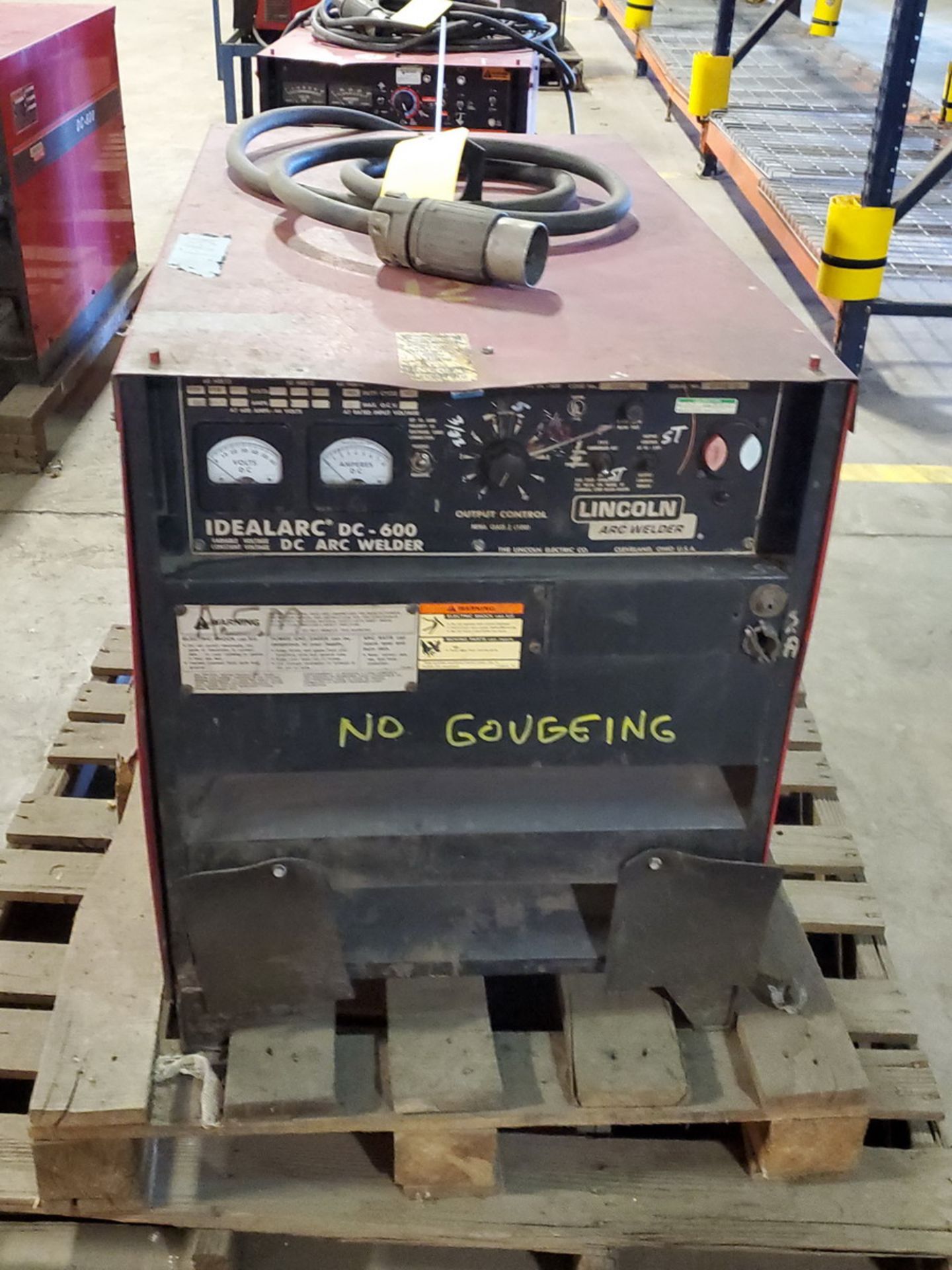 LE Idealarc DC-600 Arc Welder 230/460V, 600A, 3PH, 50/60HZ (Bldg. B)