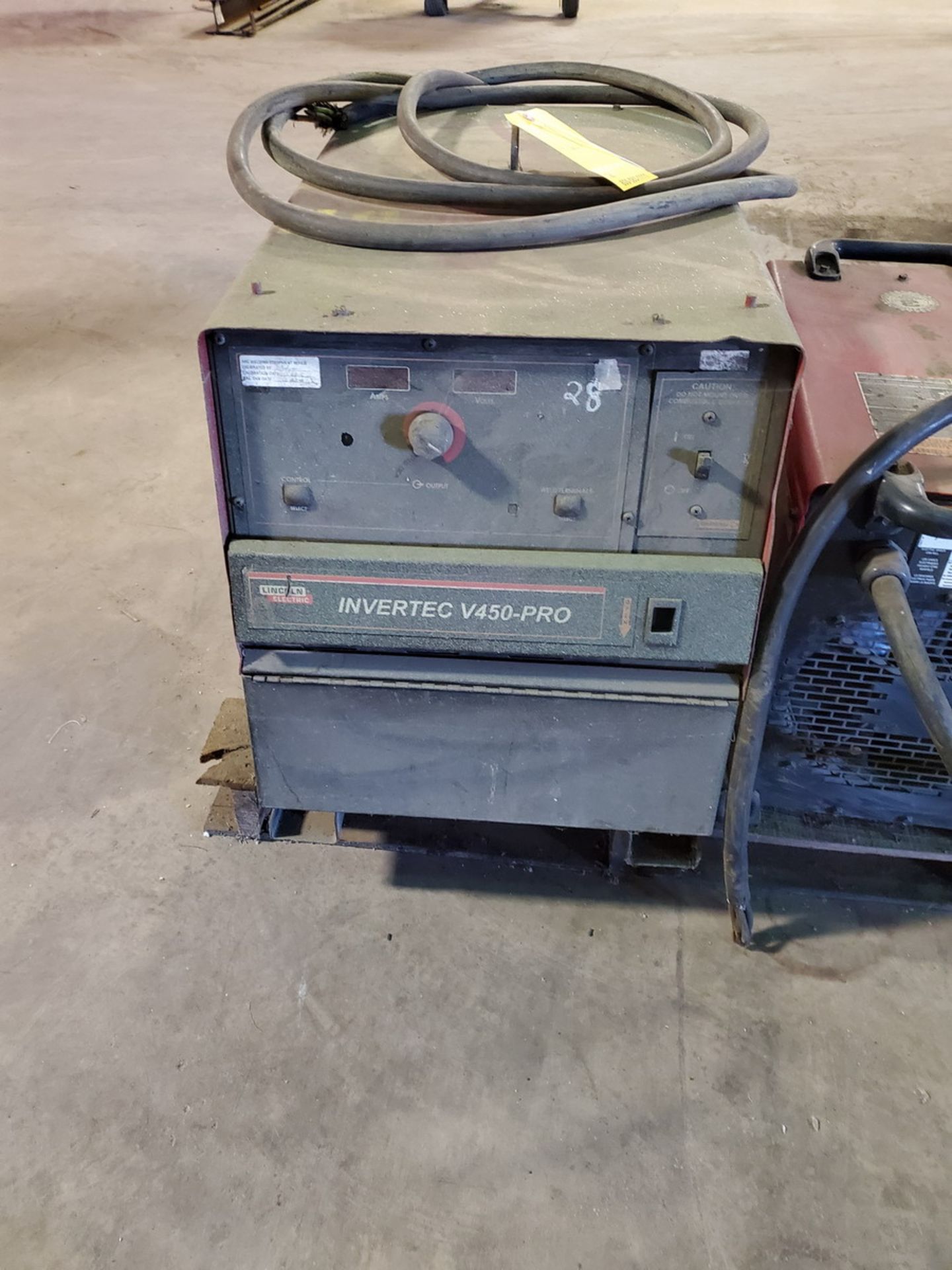 LE Invertec V450-Pro Multi-Processing Welder 208/230/460/575V, 50/60HZ, 3PH, 570A; W/ DH-10 Wire