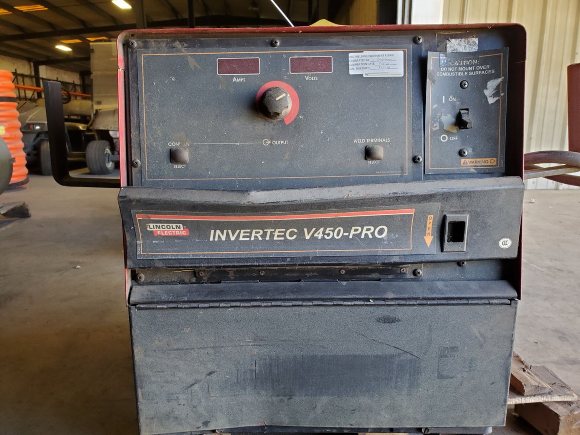 LE Invertec V450-Pro Multi-Processing Welder 208/230/460/575V, 50/60HZ, 3PH, 570A; W/ DH-10 Wire - Image 4 of 5