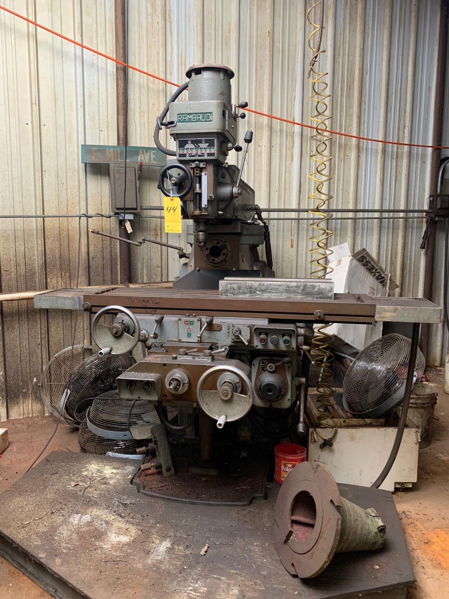 RAMBAUDI VERTICAL MILLING MACHINE