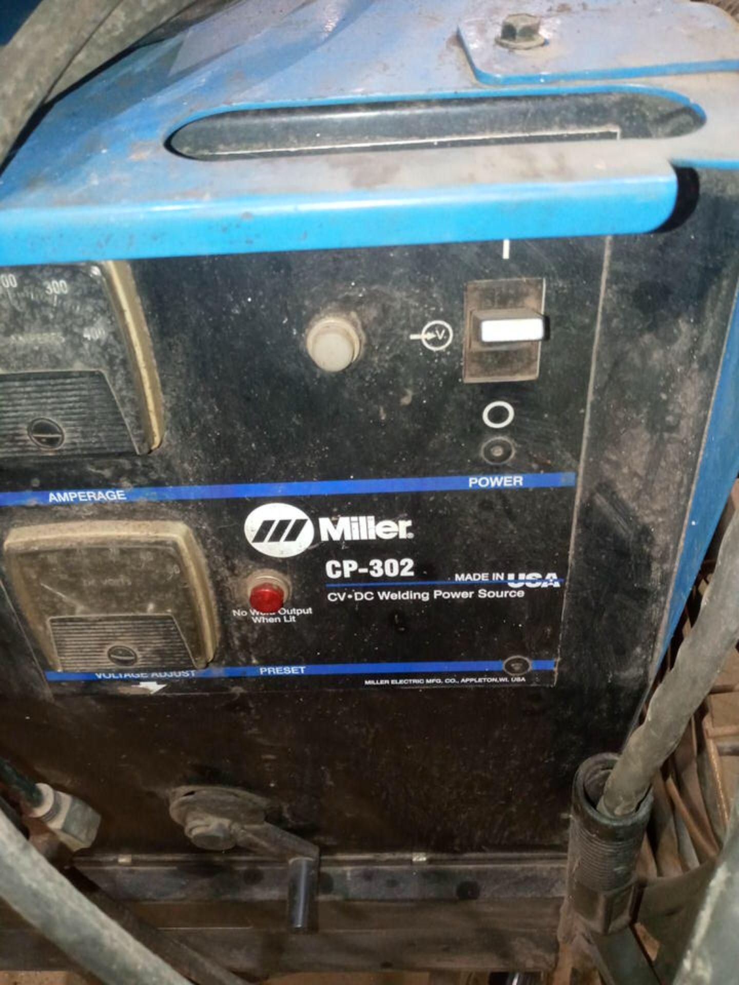 CP-302 MILLER WELDER WITH 22A WIRE FEED - Image 2 of 2