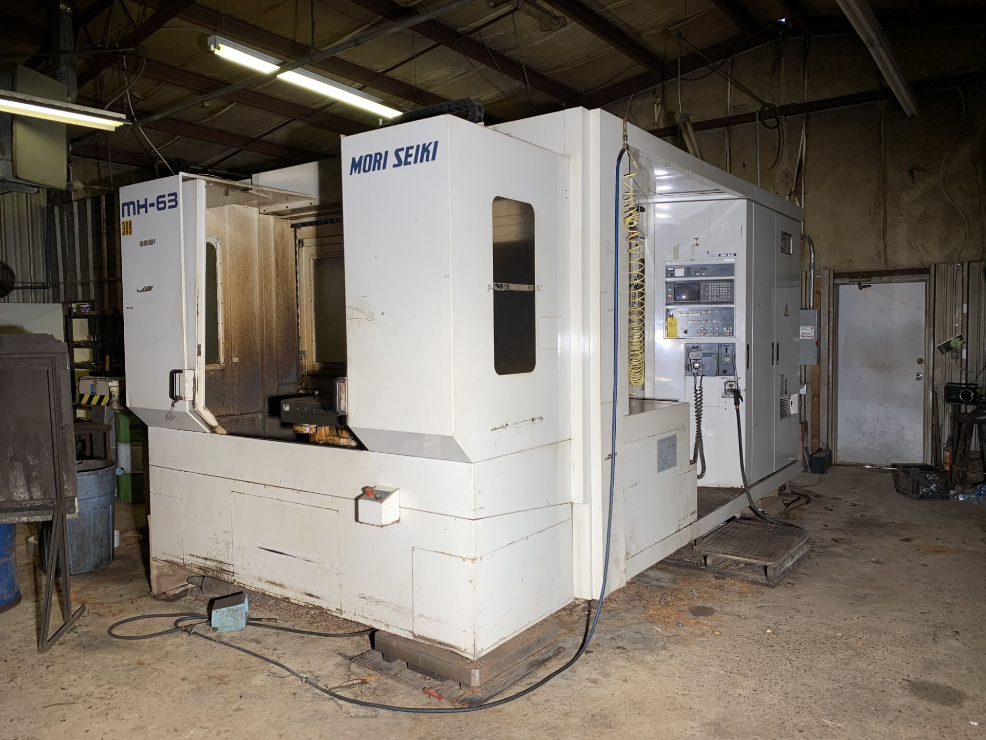 MORI SEIKI MH-63 CNC HORIZONTAL MACHINING CENTER