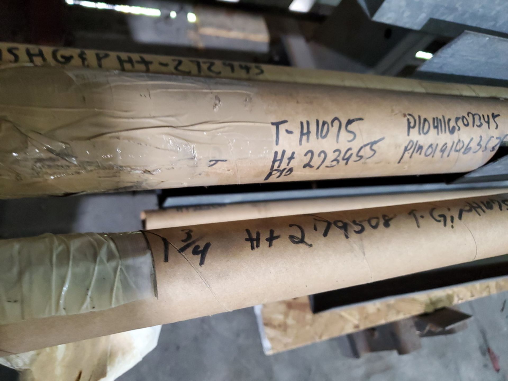 Raw Matl. (24 Pcs) Grade: GPH1075, Size: Range O.D: 3/8" - 1-1/2"; Length: Up to 150" - Image 9 of 21