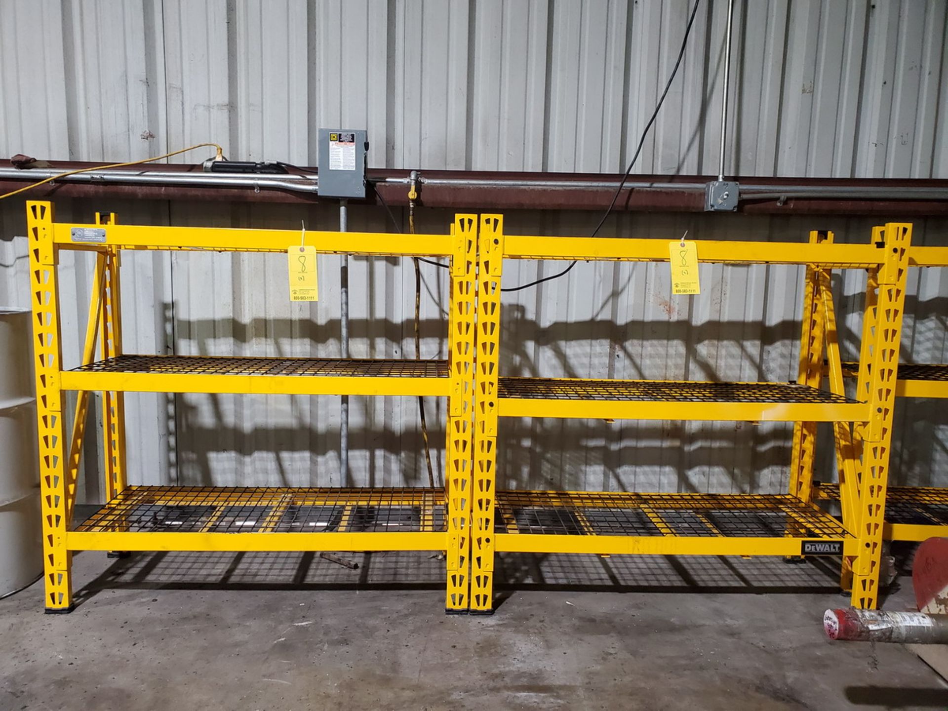 (2) 3-Tier Metal Racks 50" x 18" x 45-1/2"